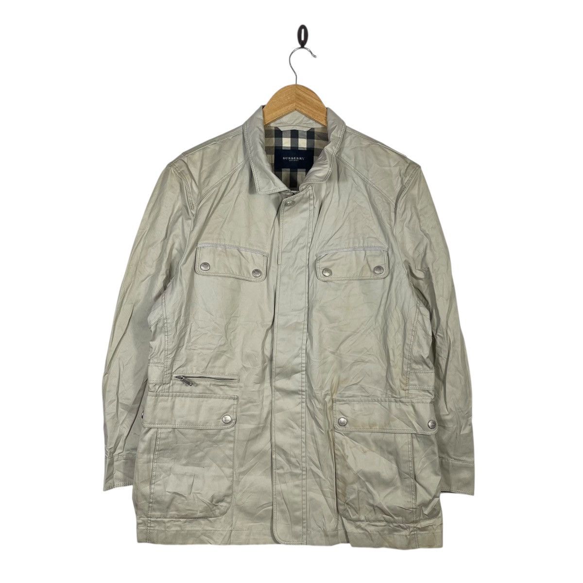 BURBERRY London Utility Field Jacket Nova Check Lining