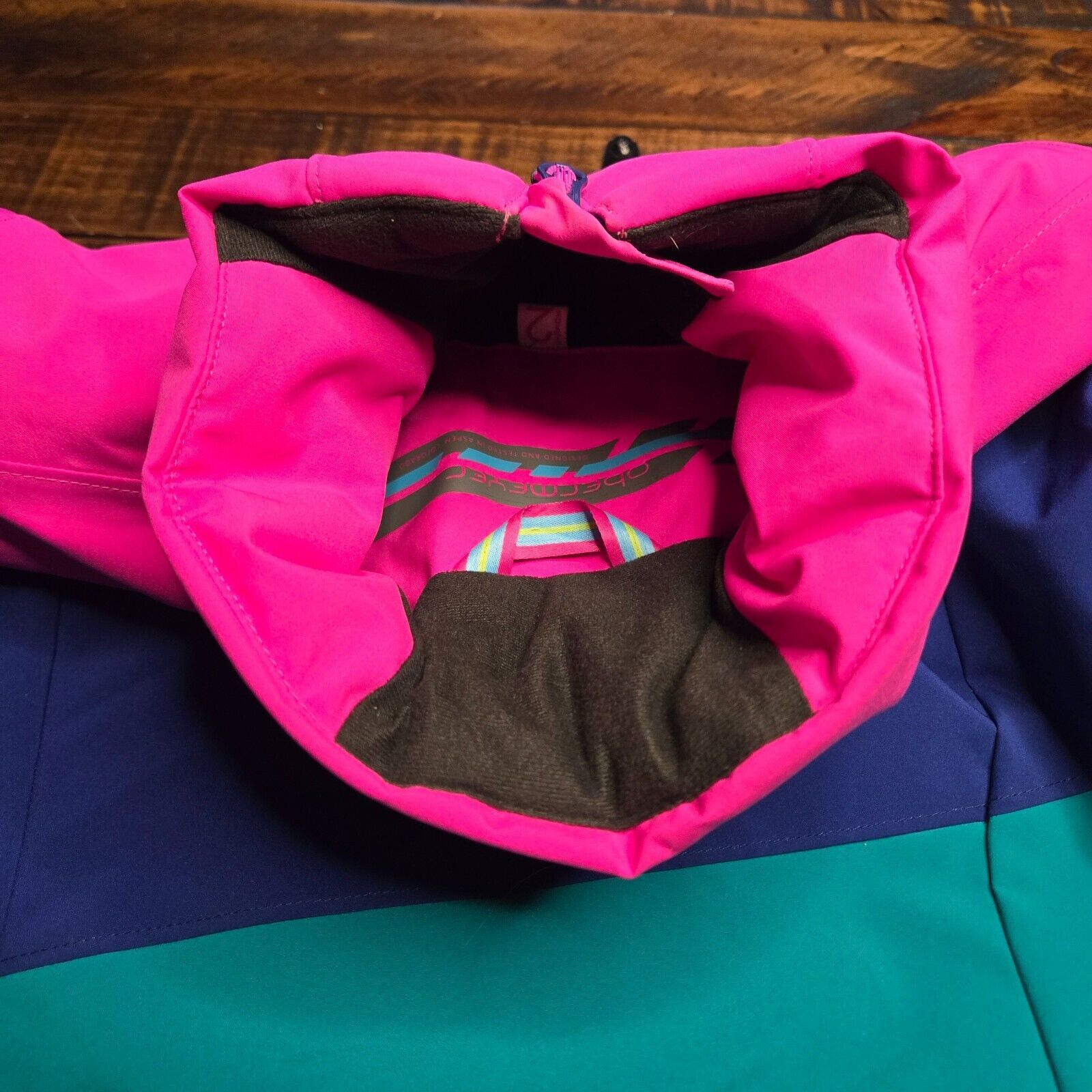 Obermeyer Obermeyer Luna Ski Jacket Women's SZ 2 Neon Hydroblock C2 Size XS / US 0-2 / IT 36-38 - 15 Thumbnail