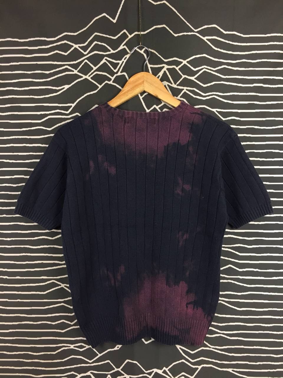 Ralph Lauren Vtg Distressed Ralph Lauren Cropped Fit Knit Sweater Size US M / EU 48-50 / 2 - 8 Thumbnail