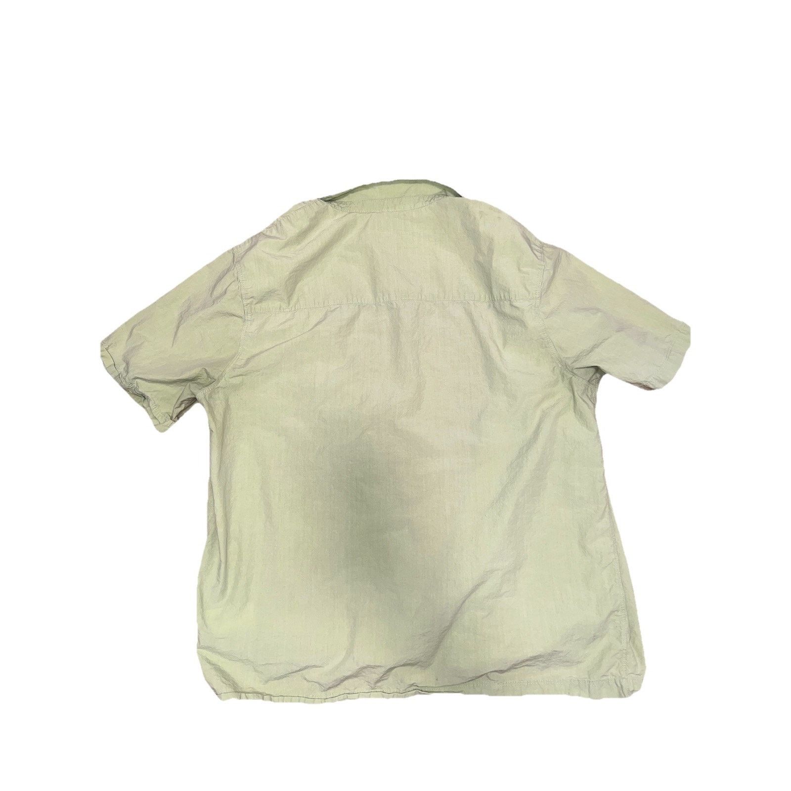 Cos COS Bright Green Shirt Button Up Cotton Size XL Men A003120 Size US XL / EU 56 / 4 - 8 Thumbnail