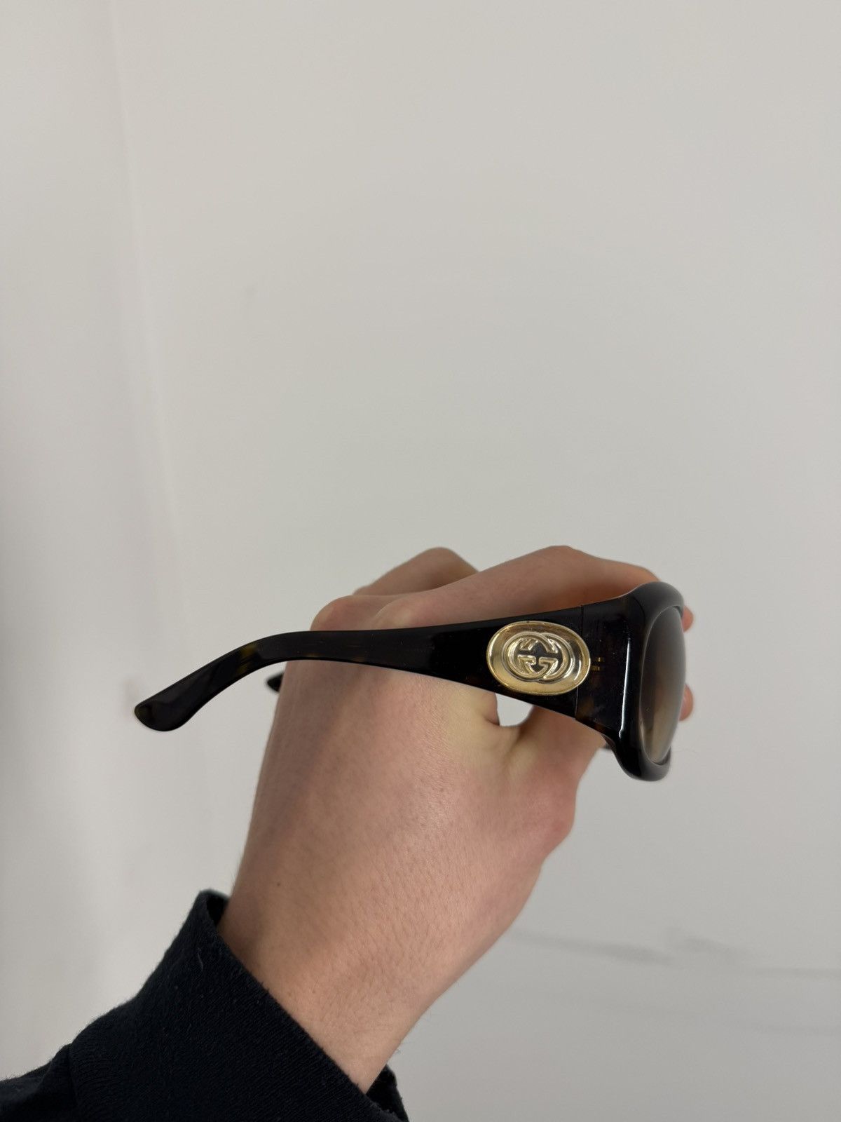 Gucci Gucci GG Logo Leopard Sunglasses Size ONE SIZE - 3 Thumbnail