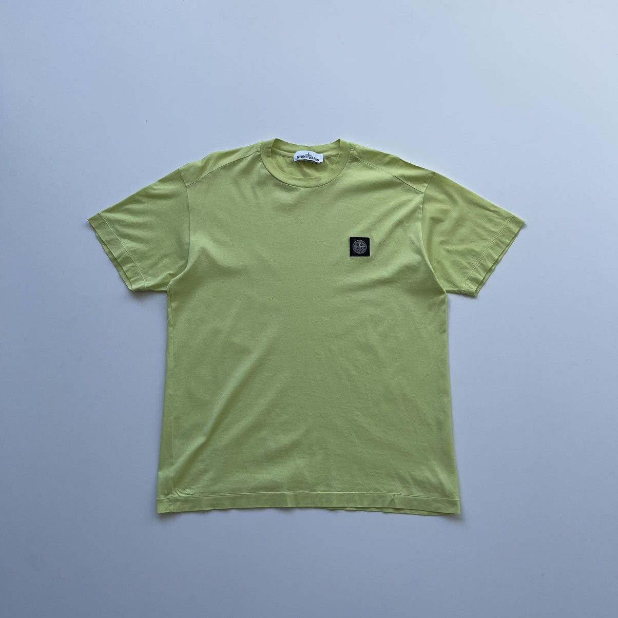Stone Island Stone Island Patch Program Logo T-Shirt Lime Green Size US M / EU 48-50 / 2 - 1 Thumbnail