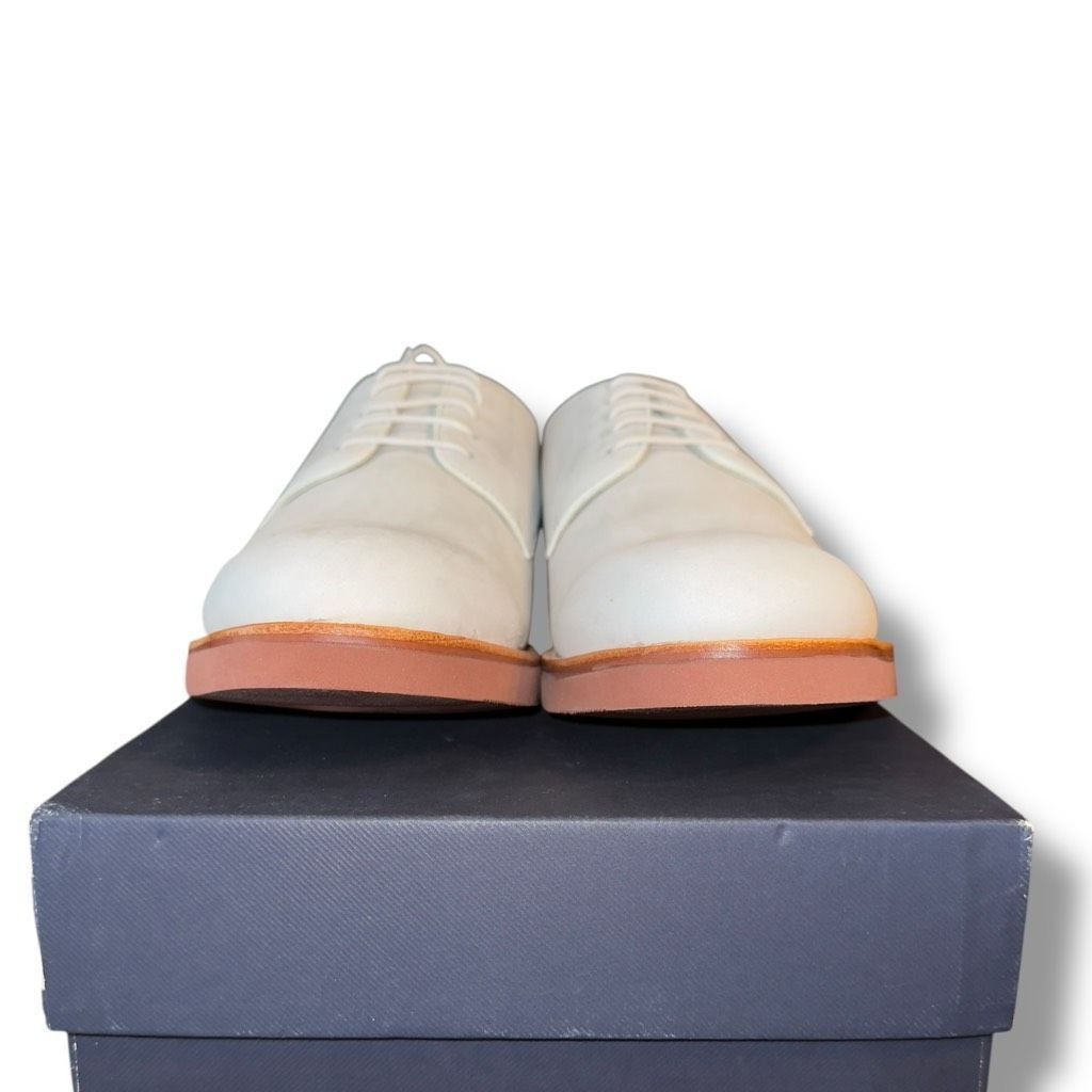 Brooks Brothers New Brooks Brothers Nubuck Derbies in Ivory Suede Men’s Sz 11.5 Size US 11.5 / EU 44-45 - 3 Thumbnail