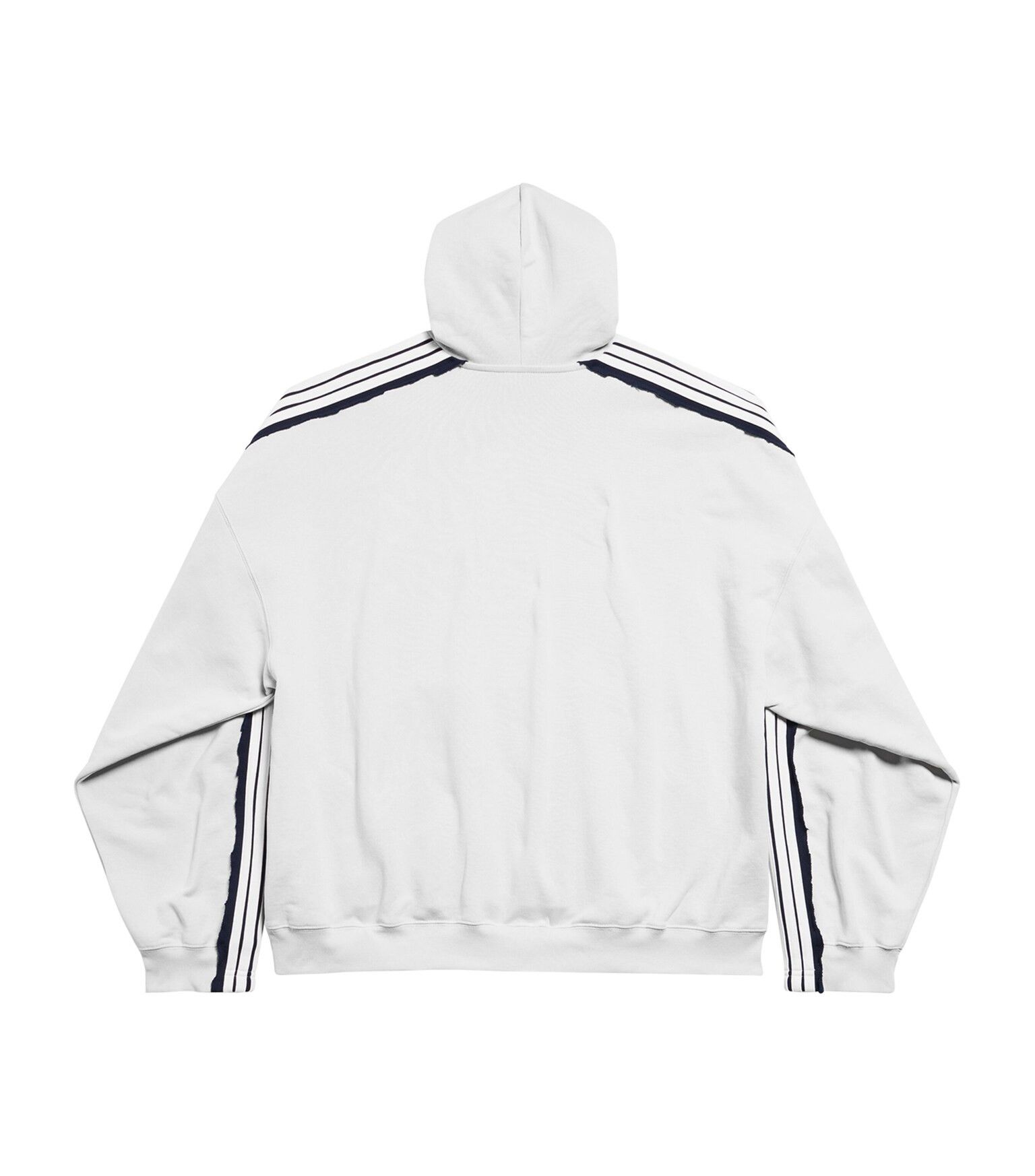 Balenciaga o1tr1nto0526 Unity Sports Icon Large Hoodie in Dirty White Size US M / EU 48-50 / 2 - 2 Thumbnail