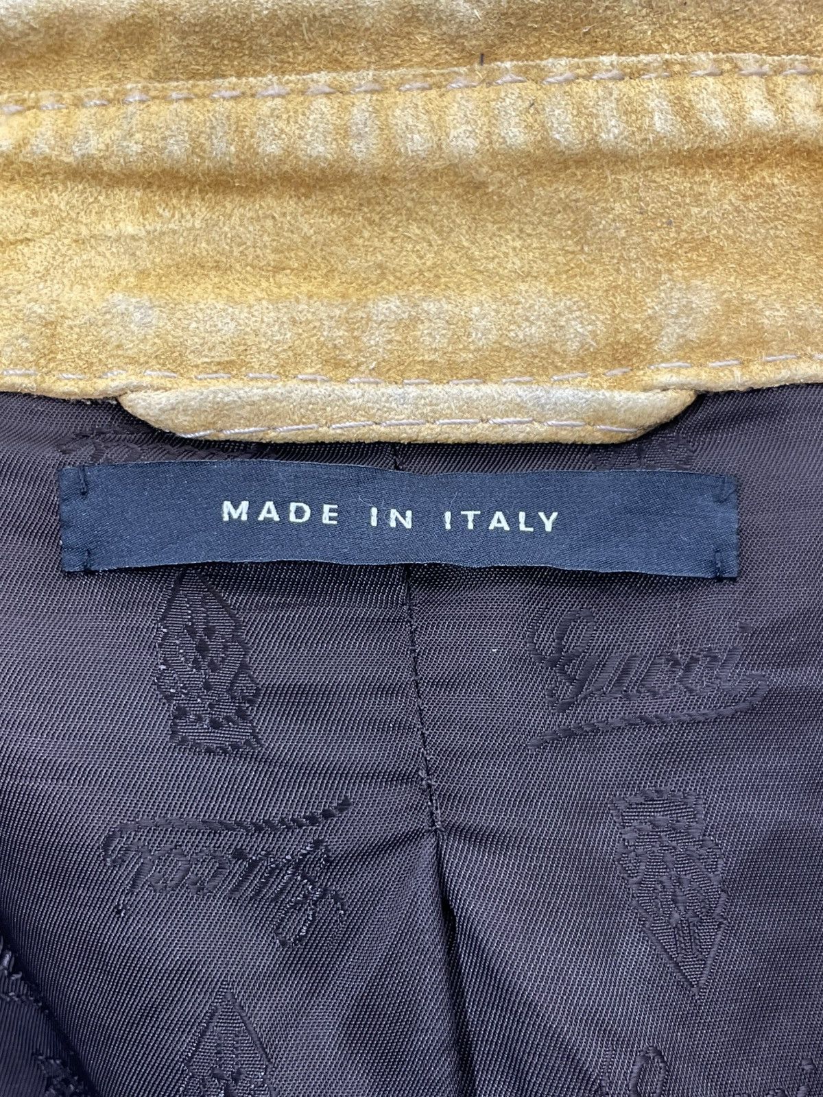 Gucci By Tom Ford SS04 Paneled Suede Jacket Size US S / EU 44-46 / 1 - 11 Thumbnail
