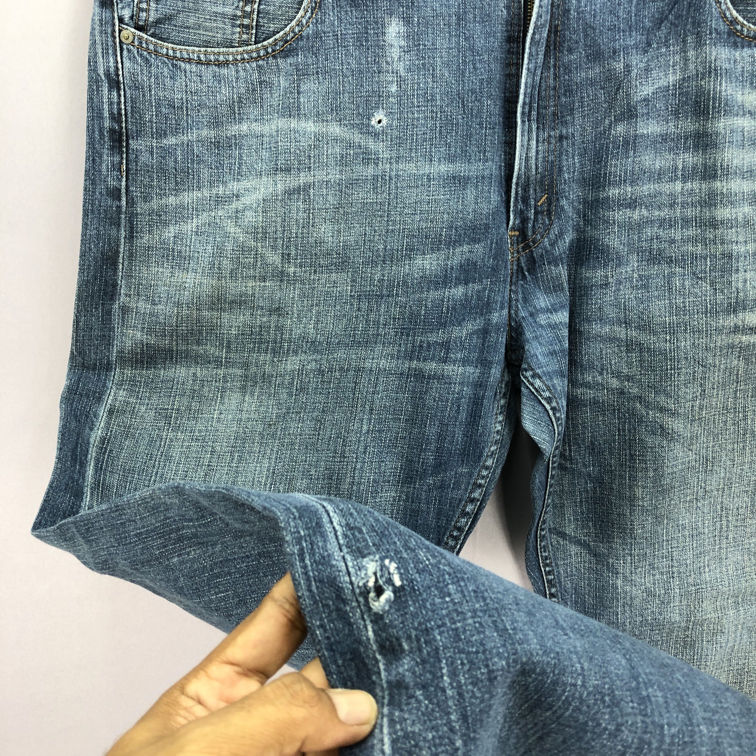 Levi's × Vintage Vintage Levis Baggy Jeans Levi's Faded Light Wash Denim Size US 44 / EU 60 - 10 Thumbnail