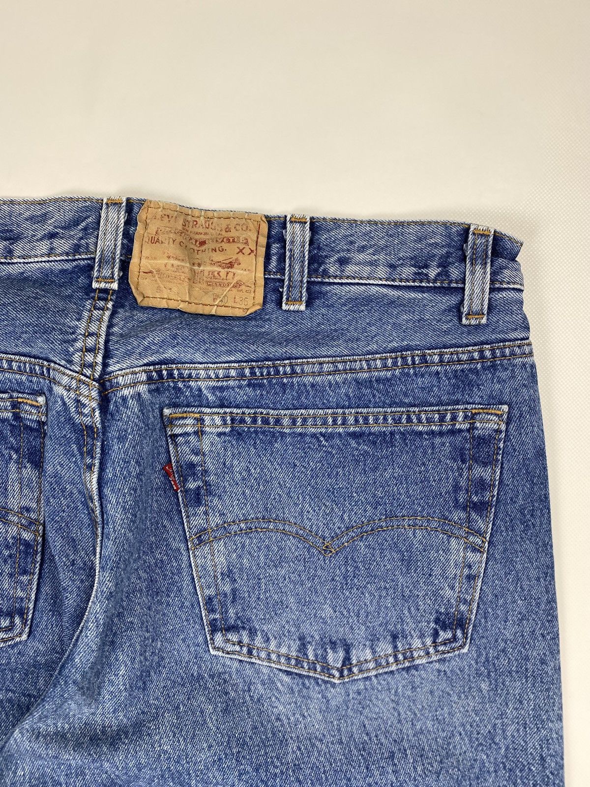 Levi's × Vintage VTG Levi’s 501 men’s washed denim jeans size 40 36 USA Size US 40 / EU 56 - 24 Thumbnail
