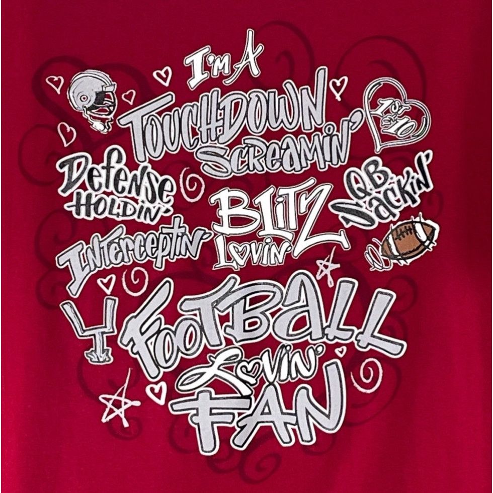 Gildan Gildan Ultra Cotton Alabama Crimson Tide Sweet Thing T-shirt Size M / US 6-8 / IT 42-44 - 5 Thumbnail