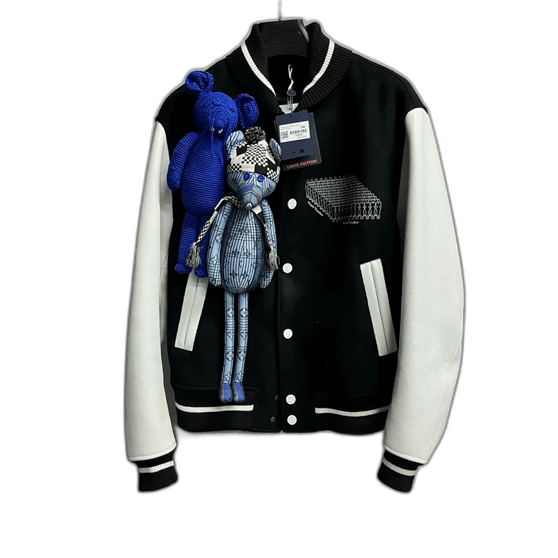 Louis Vuitton Louis Vuitton Louis Vuitton Black Bear Bomber Jacket-2506 Size US L / EU 52-54 / 3 - 1 Thumbnail