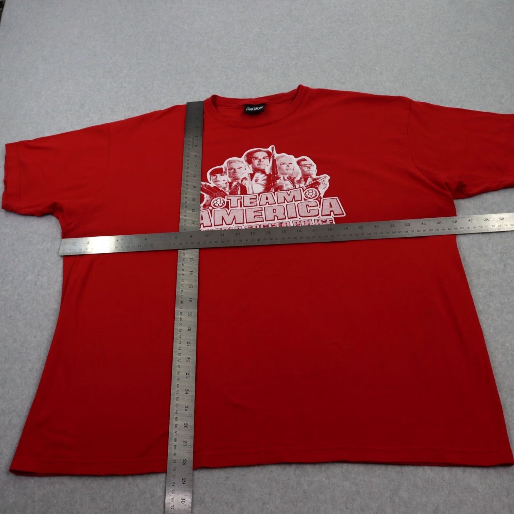 Vintage Nike Team America World Soccer Police MENS T-Shirt 2XL Red 2015 Promo RARE Size US XXL / EU 58 / 5 - 3 Thumbnail