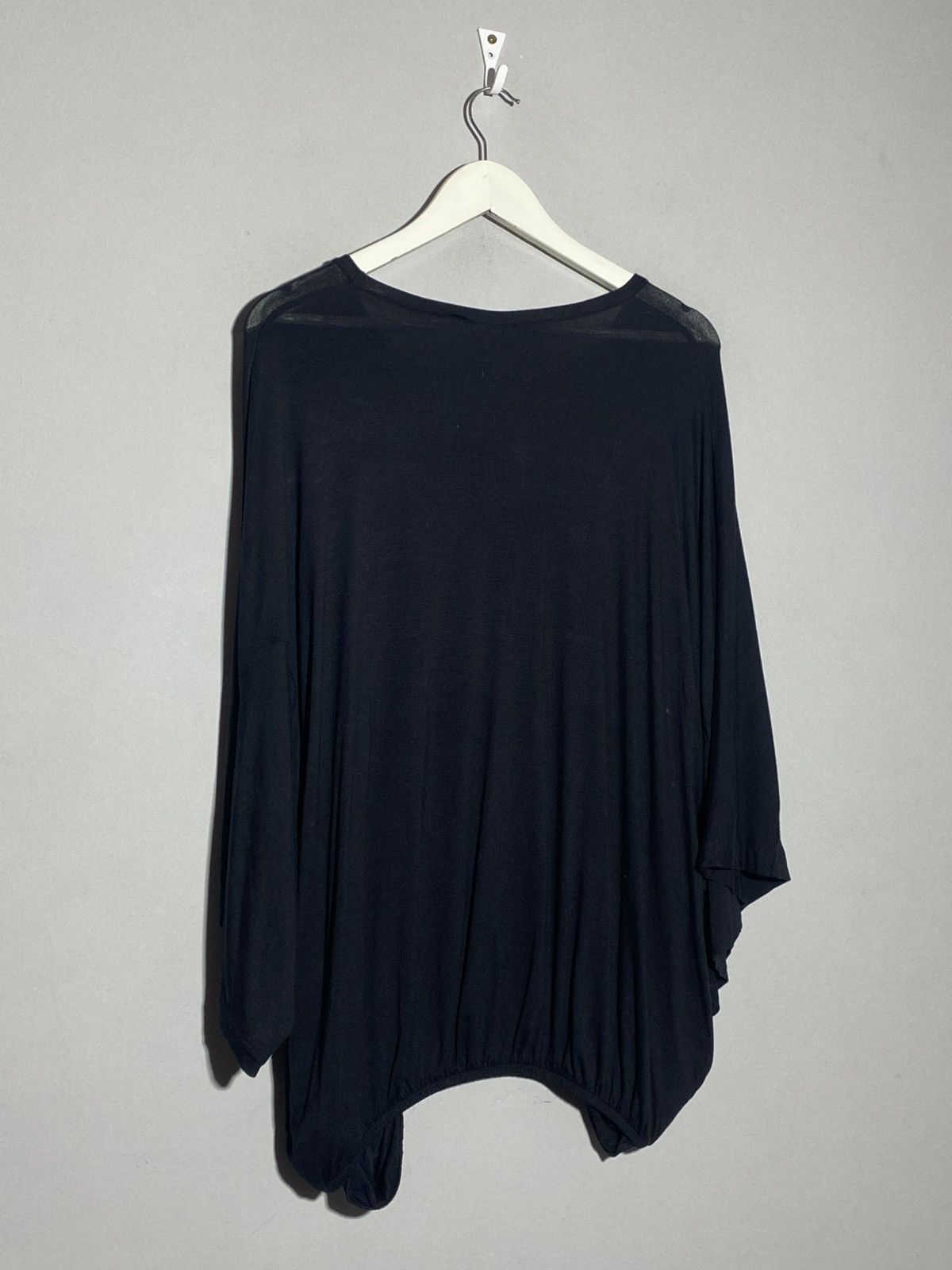 Y-3 Y-3 Yohji Yamamoto Avant Garde Oversized Black Blouse Shirt Size US XL / EU 56 / 4 - 9 Thumbnail