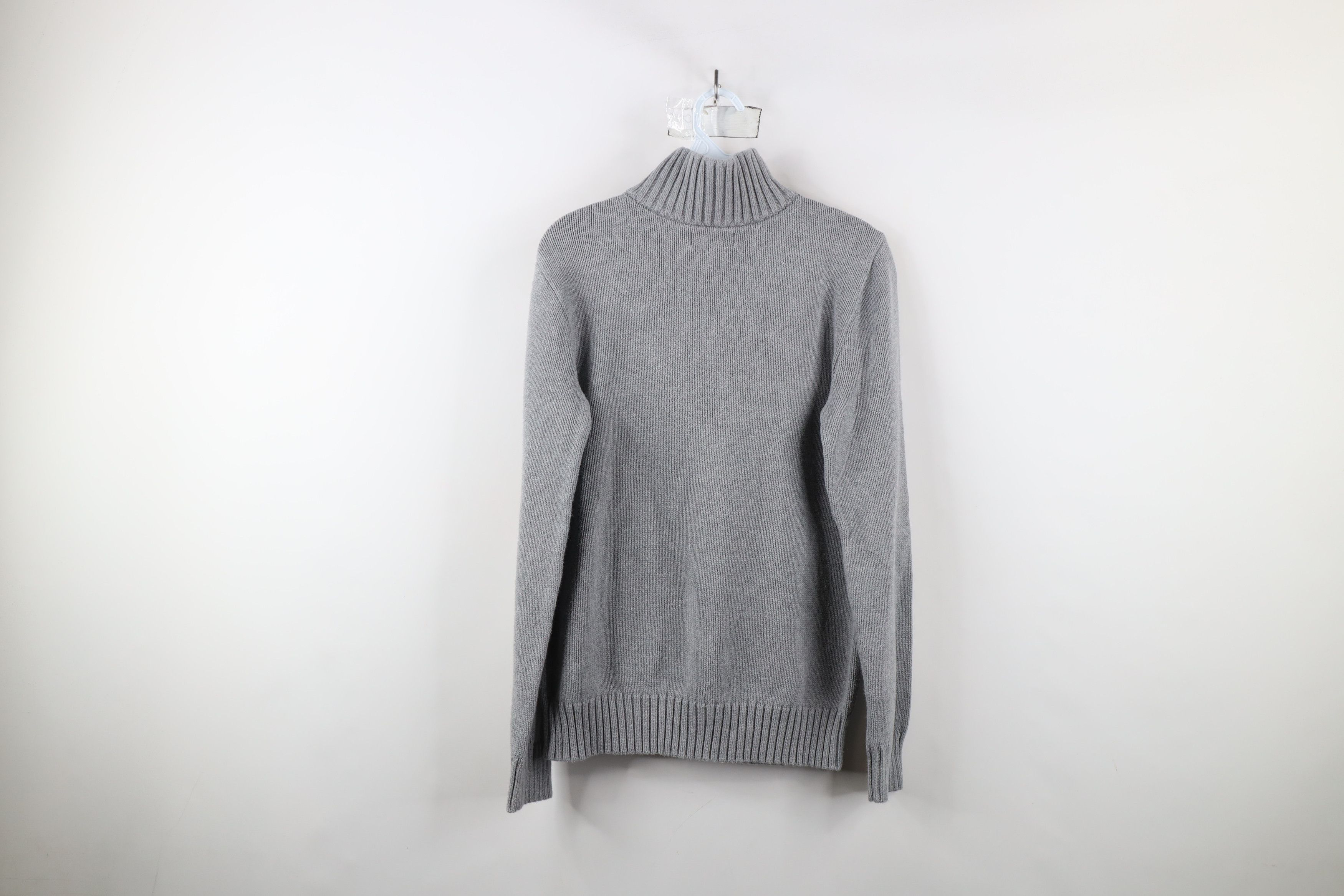 Ralph Lauren × Vintage Vintage Ralph Lauren Knit Half Zip Pullover Sweater Gray Size US XS / EU 42 / 0 - 9 Thumbnail