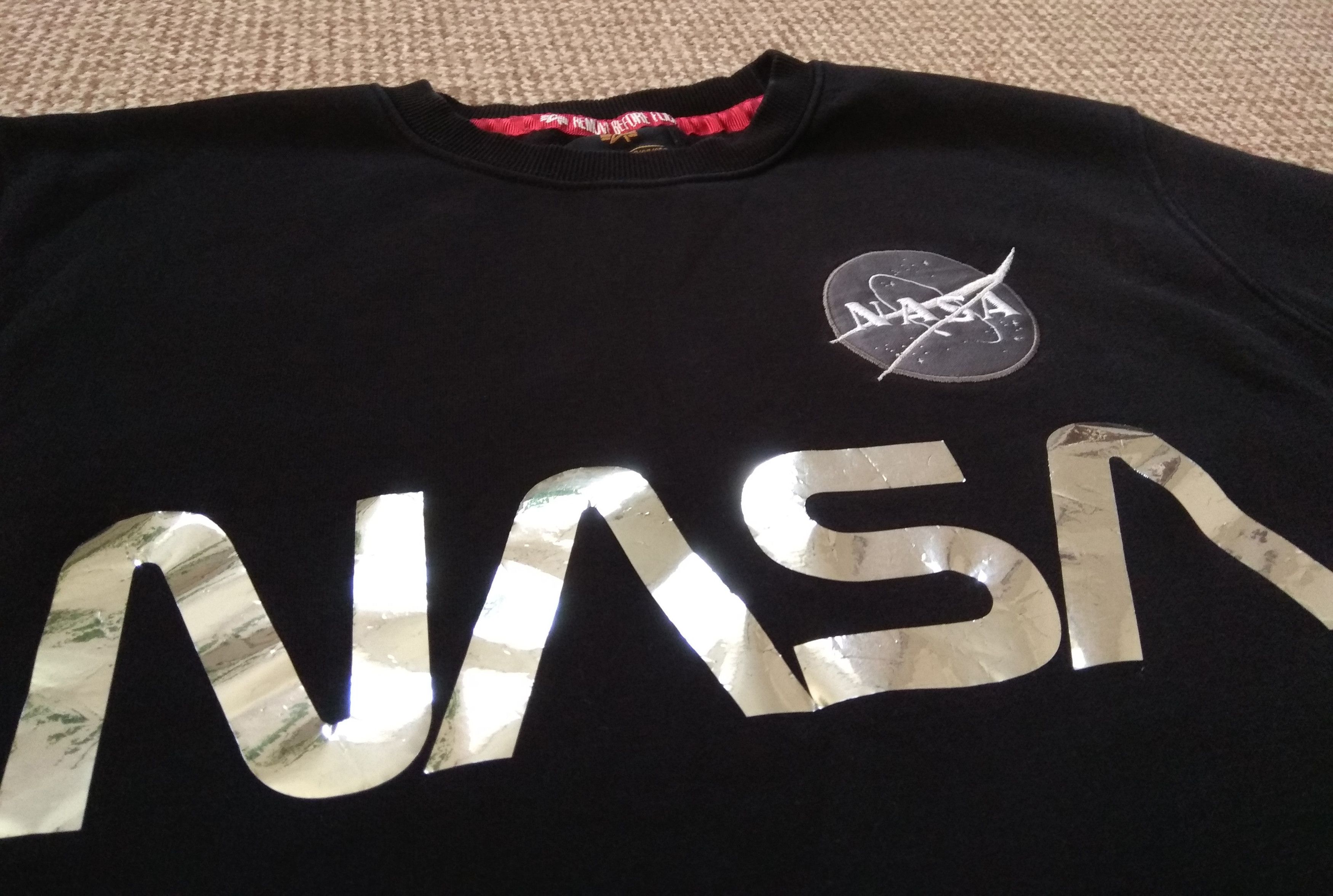 Alpha Industries × NASA Alpha Industries NASA Sweatshirt USA Flag Size US L / EU 52-54 / 3 - 6 Thumbnail