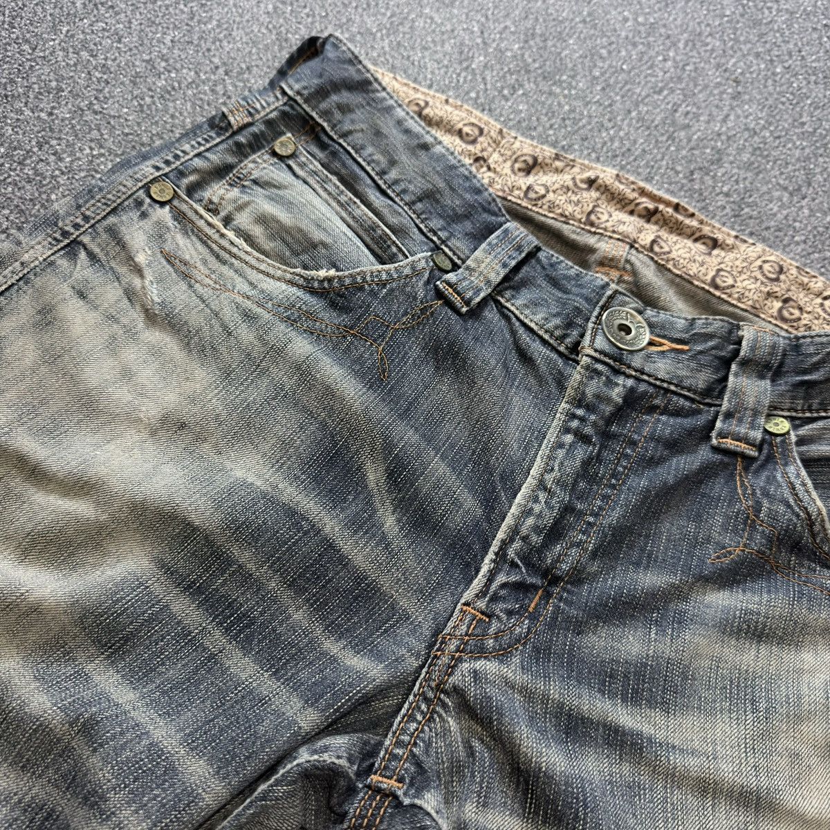 Kapital Insane ‼️ Flared Sick Japanese Edwin 503 Clawmark denim Size US 34 / EU 50 - 12 Thumbnail