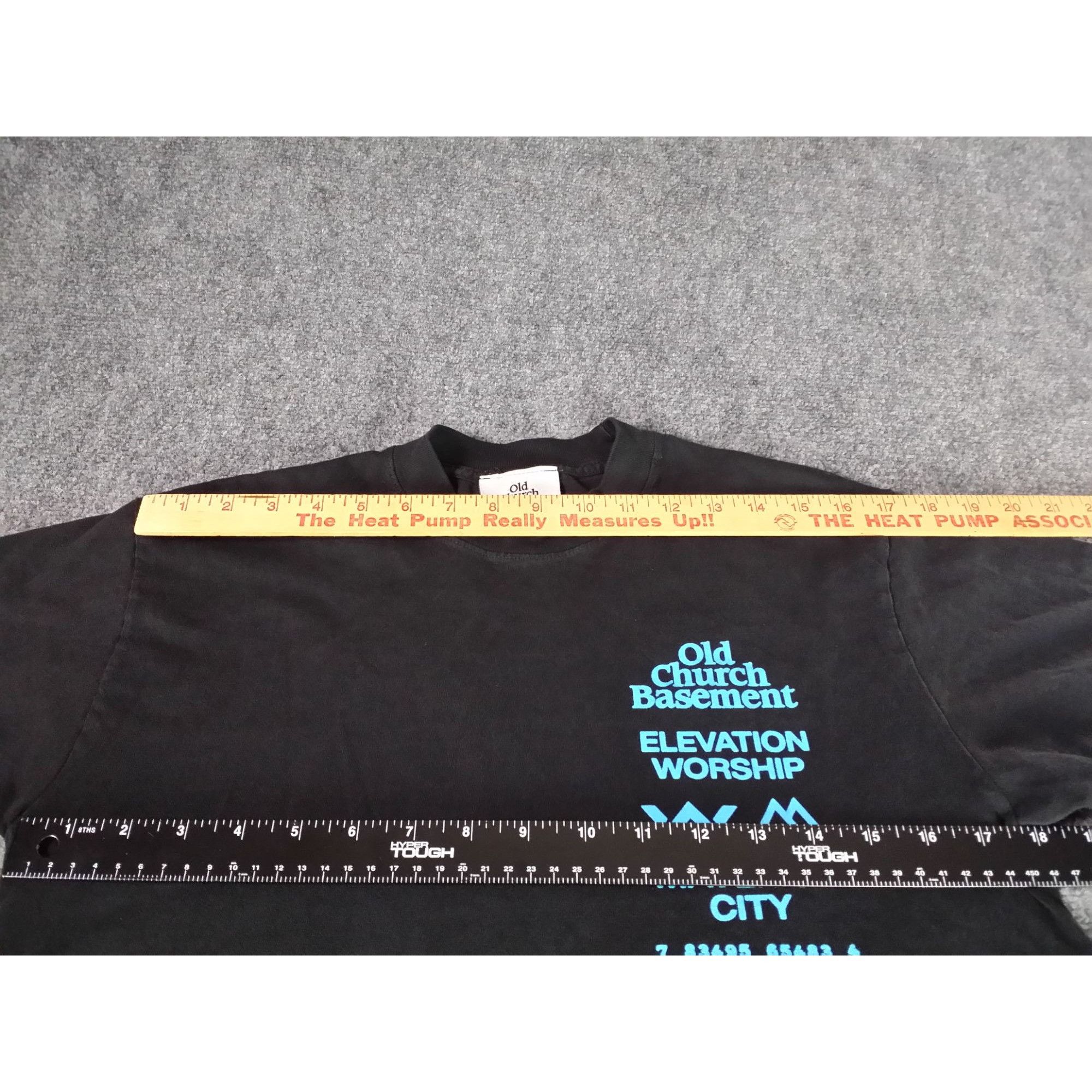Other Old Church Basement T-Shirt Men Sz S Black Hallelujah Is All Size US S / EU 44-46 / 1 - 5 Thumbnail