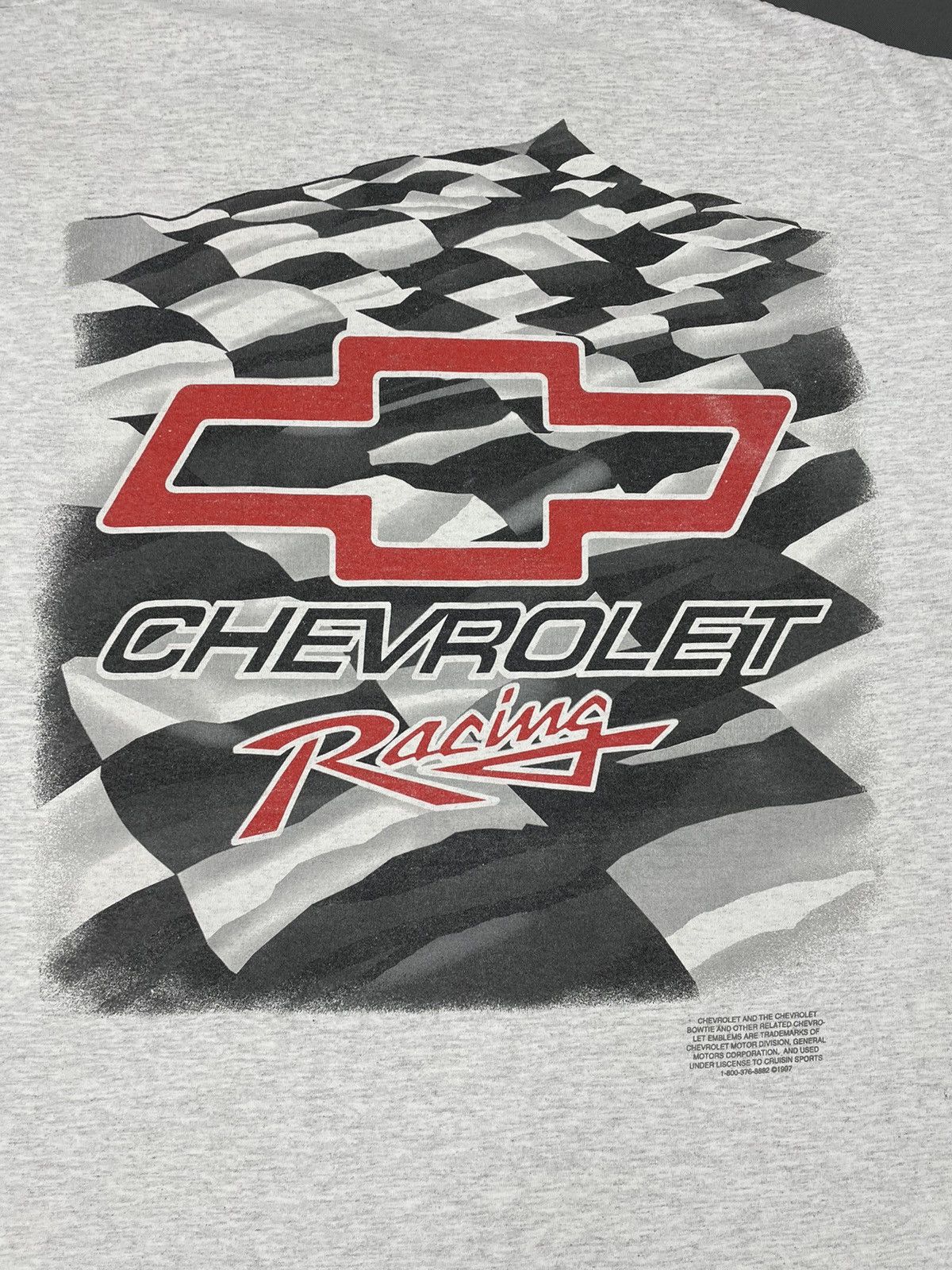 NASCAR 1997 Vintage Chevrolet Racing T Shirt Size US L / EU 52-54 / 3 - 8 Thumbnail