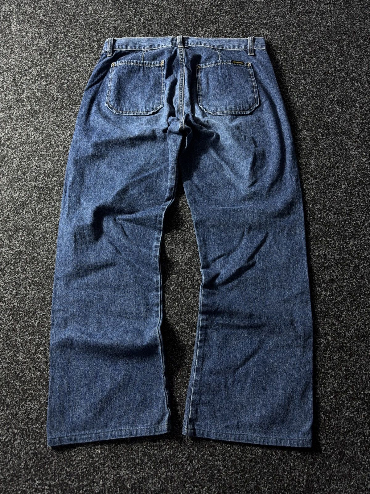 Diesel × If Six Was Nine × Vintage Vintage Y2K Diesel Industry Jeans baggy denim pants Size 30" / US 8 / IT 44 - 10 Thumbnail