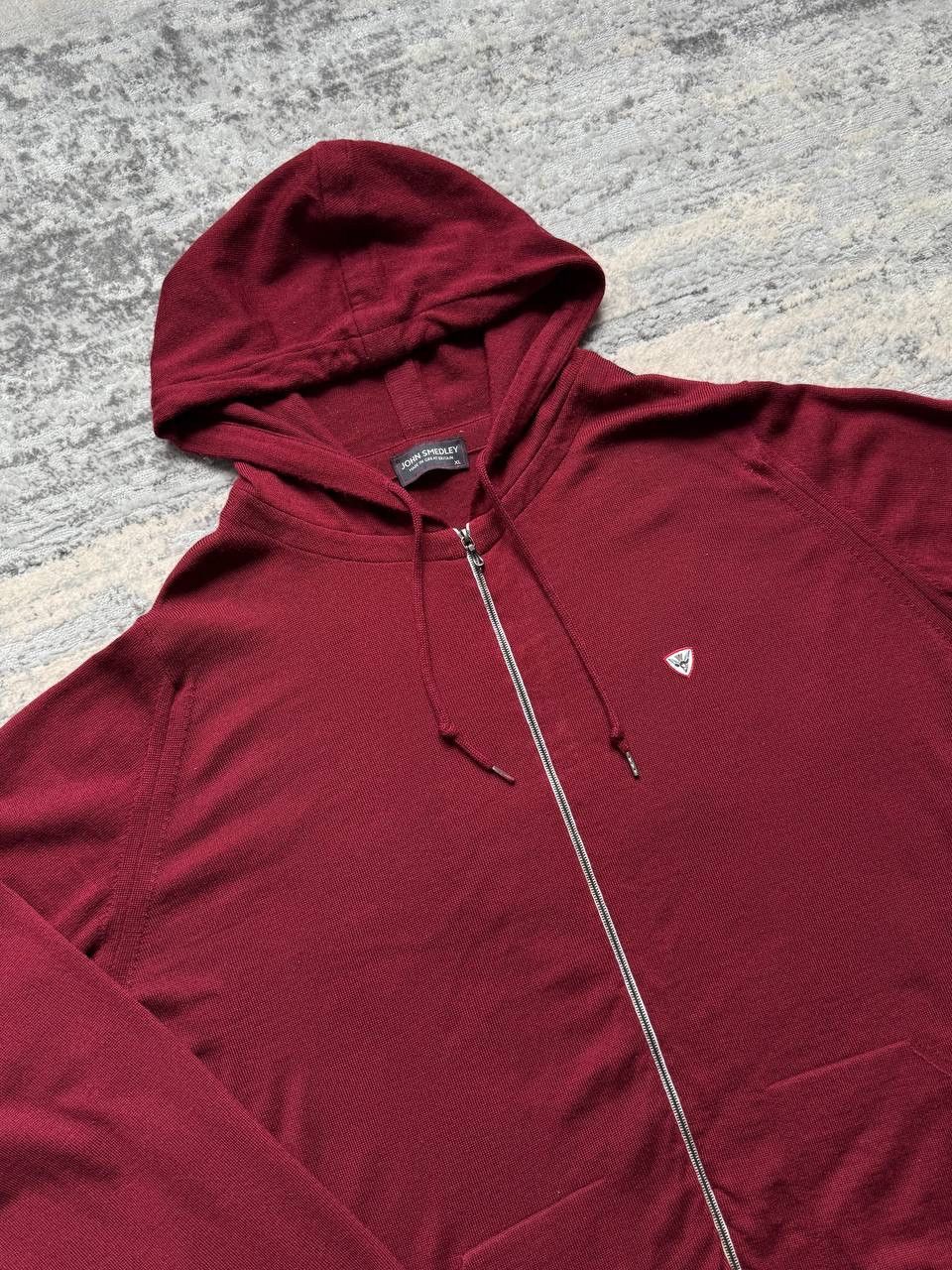 John Smedley John Smedley Wool Zip Hoodie Size US XL / EU 56 / 4 - 3 Thumbnail