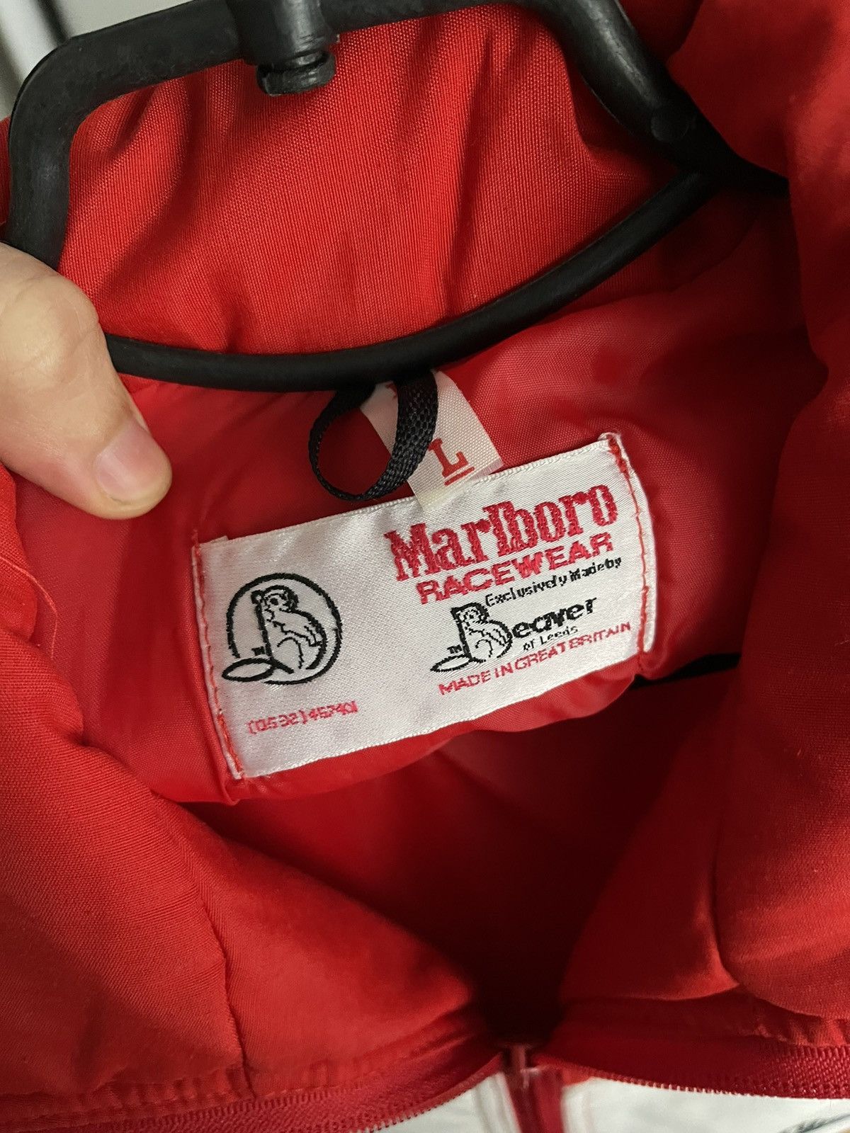 Marlboro Marlboro Vintage World Championship Team Bomber Jacket 90s Size US L / EU 52-54 / 3 - 13 Thumbnail
