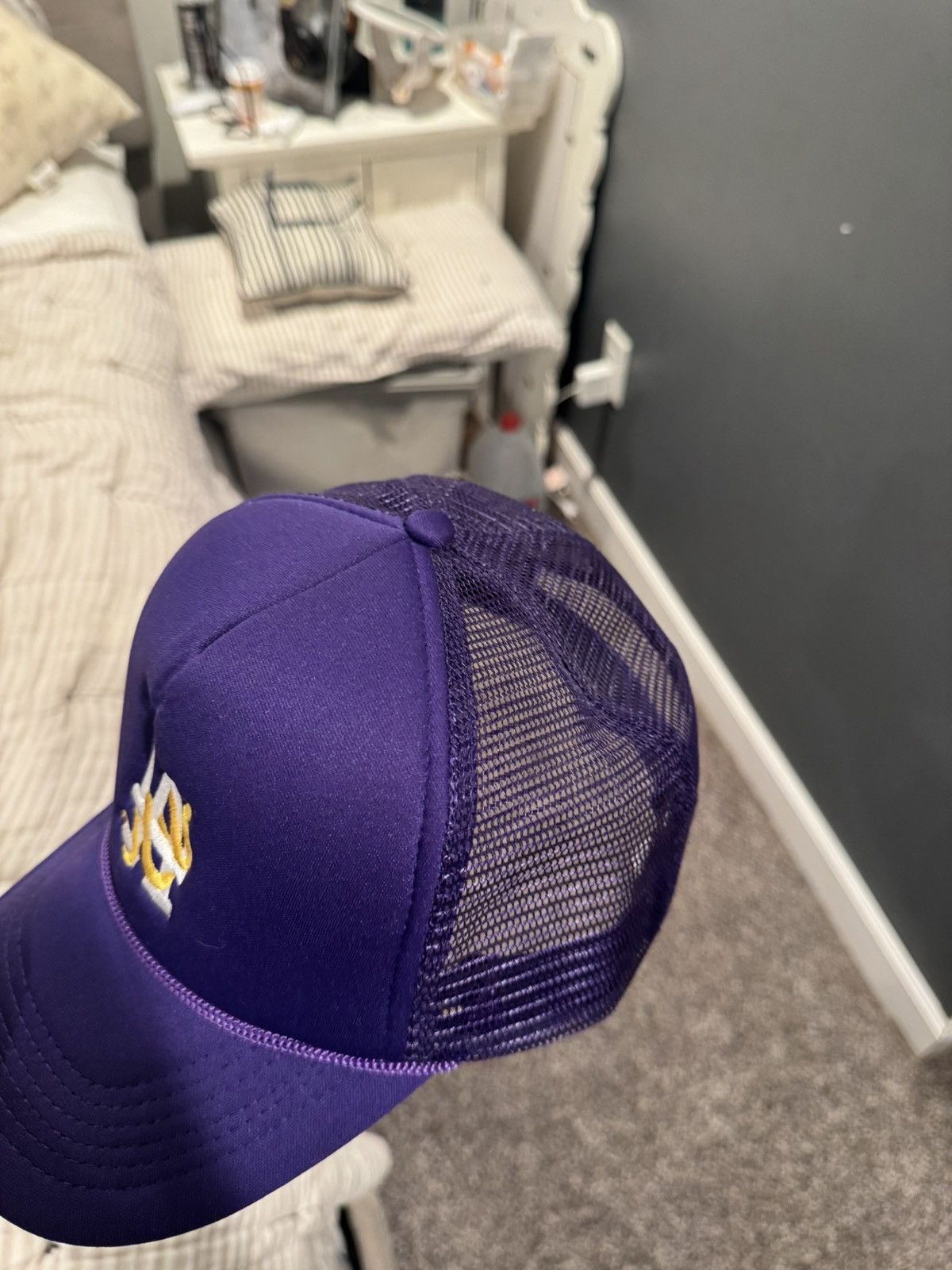 NBA Lakers Trucker Adjustable Hat Size ONE SIZE - 2 Thumbnail