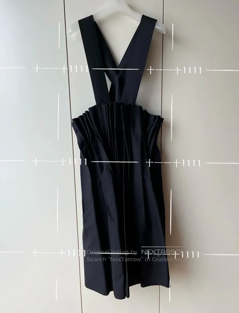 Comme des Garcons Comme Des Garcons Pleated High-Waist Shoulder Strap Skirt Size XS / US 0-2 / IT 36-38 - 3 Thumbnail