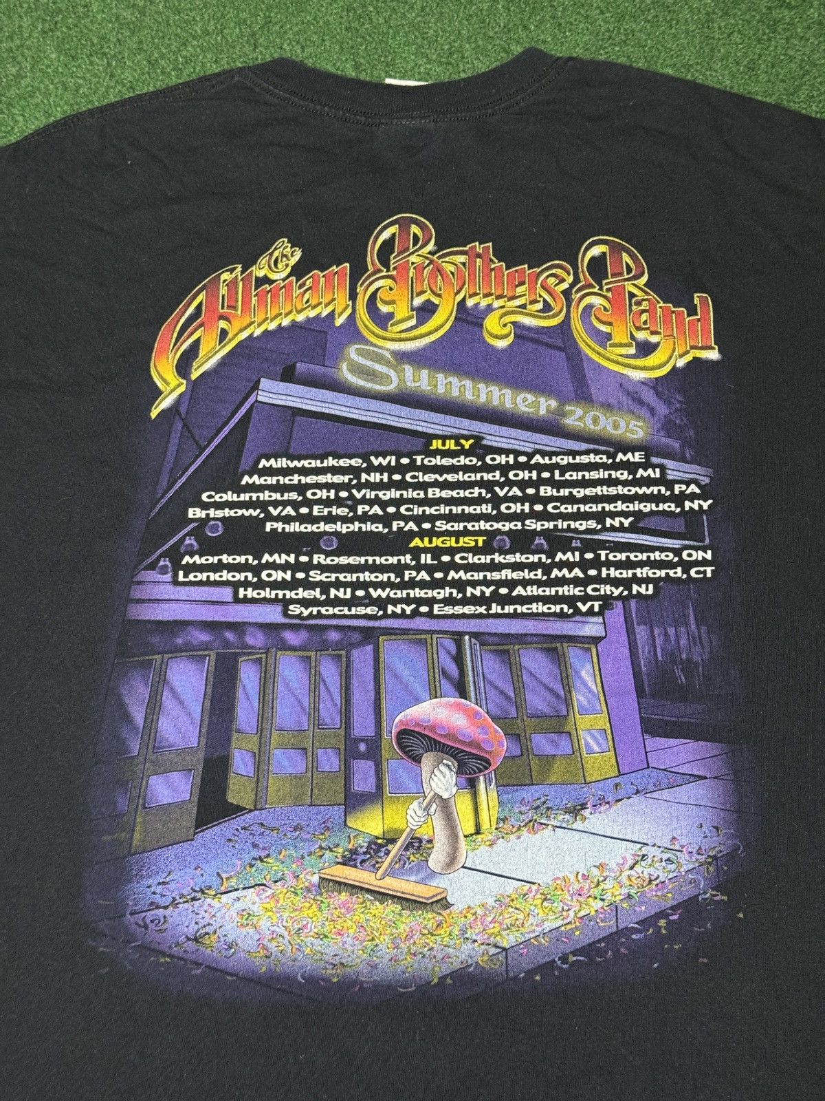 Band Tees Vintage Allman Brothers Band Y2K Hippie Concert T Shirt Size US XL / EU 56 / 4 - 4 Thumbnail