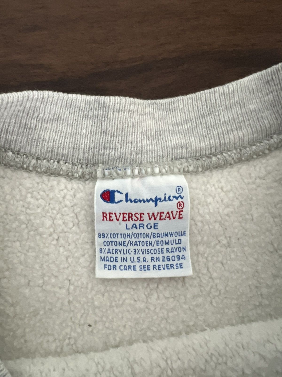 Champion Vtg 90s Notre Dame Champion Reverse Weave Crewneck Size US L / EU 52-54 / 3 - 4 Thumbnail
