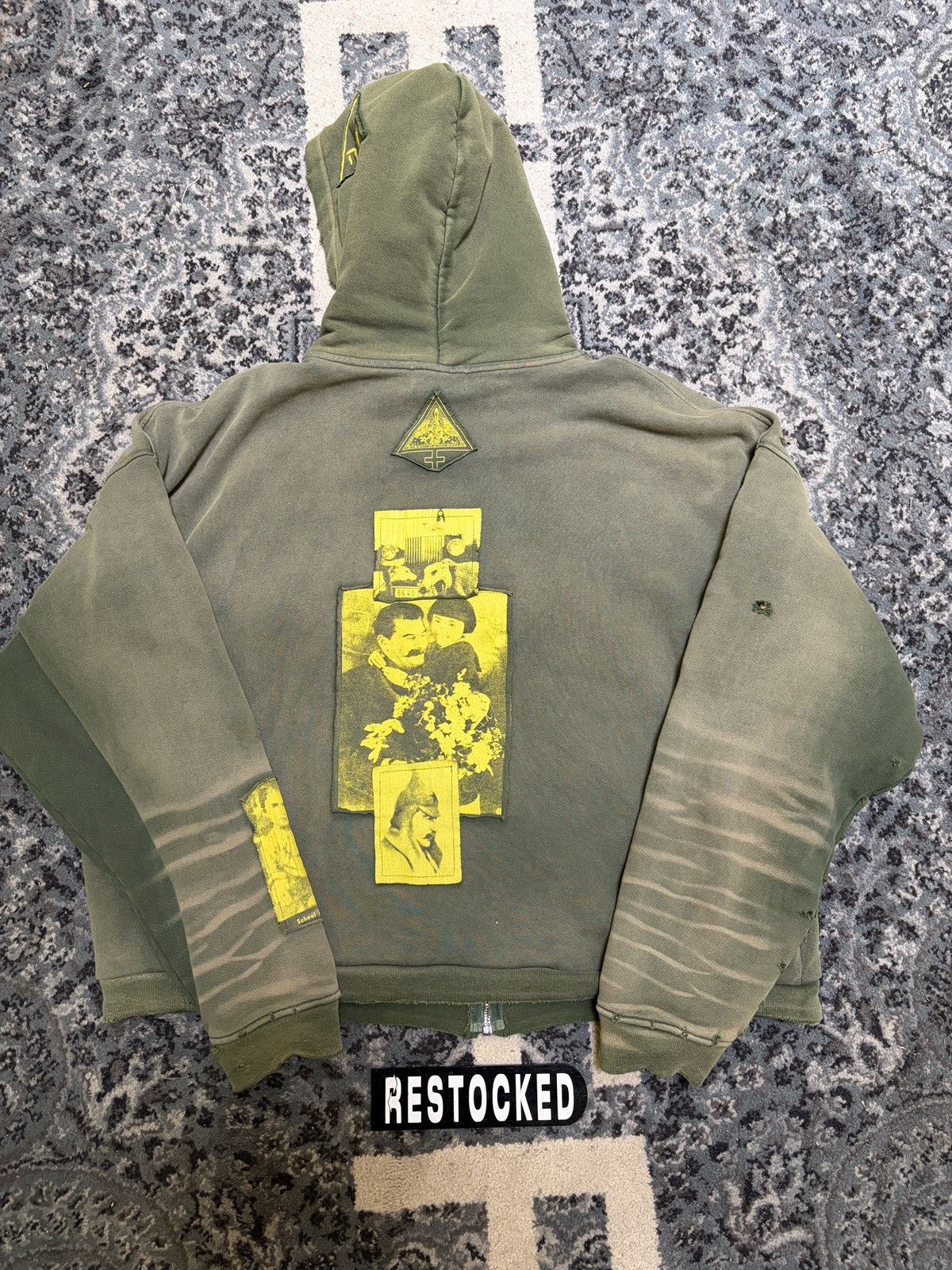 Enfants Riches Deprimes BRAND NEW ERD TWO WARS THERMAL ZIP UP Size US XL / EU 56 / 4 - 3 Thumbnail