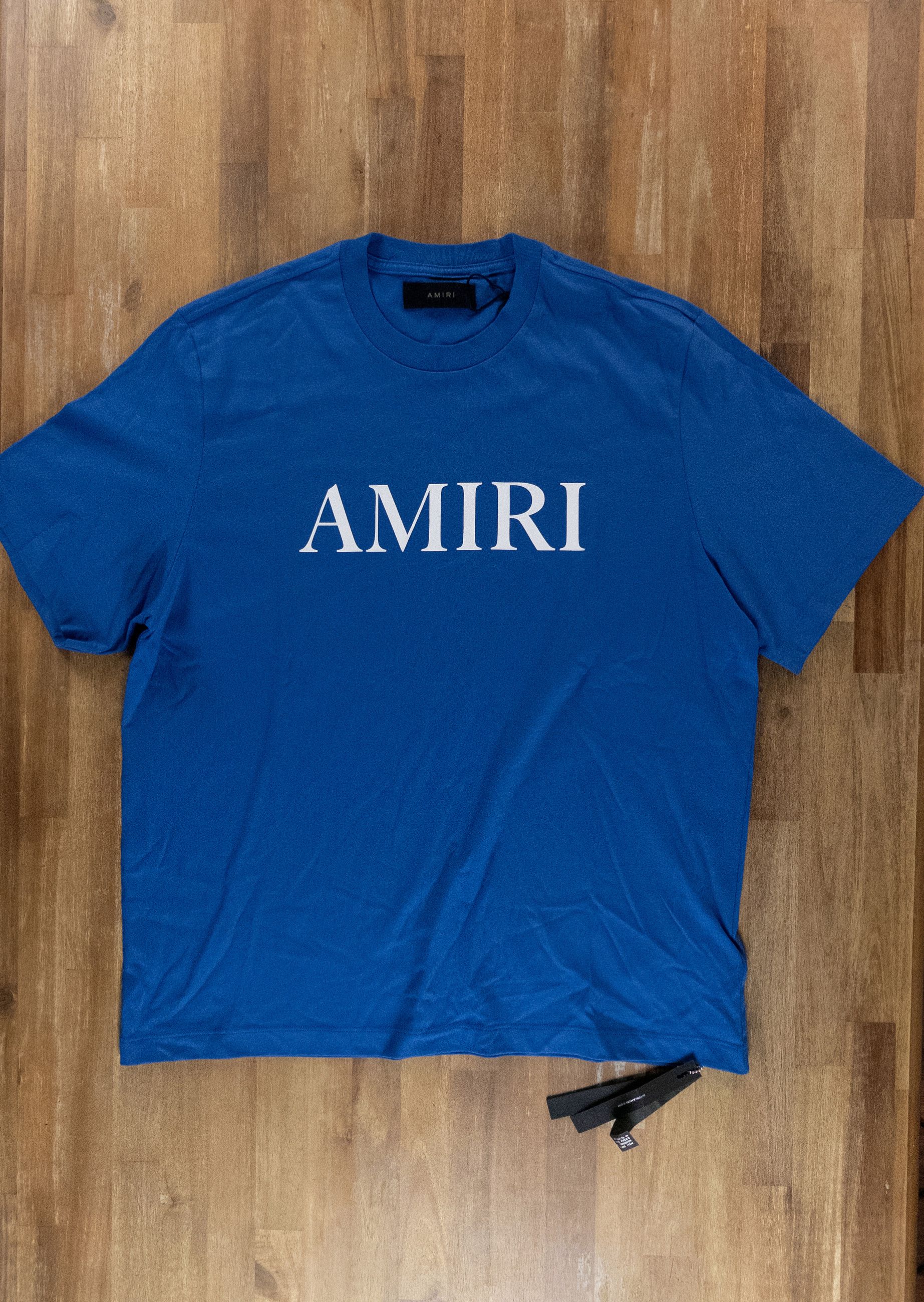 Amiri AMIRI Core collection blue logo print t-shirt XL Size US XL / EU 56 / 4 - 4 Thumbnail