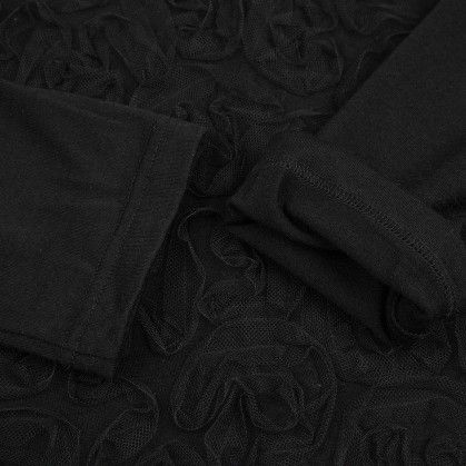 Comme des Garcons comme des garcon front frill knit flower longsleeve AD2006 Size S / US 4 / IT 40 - 5 Thumbnail
