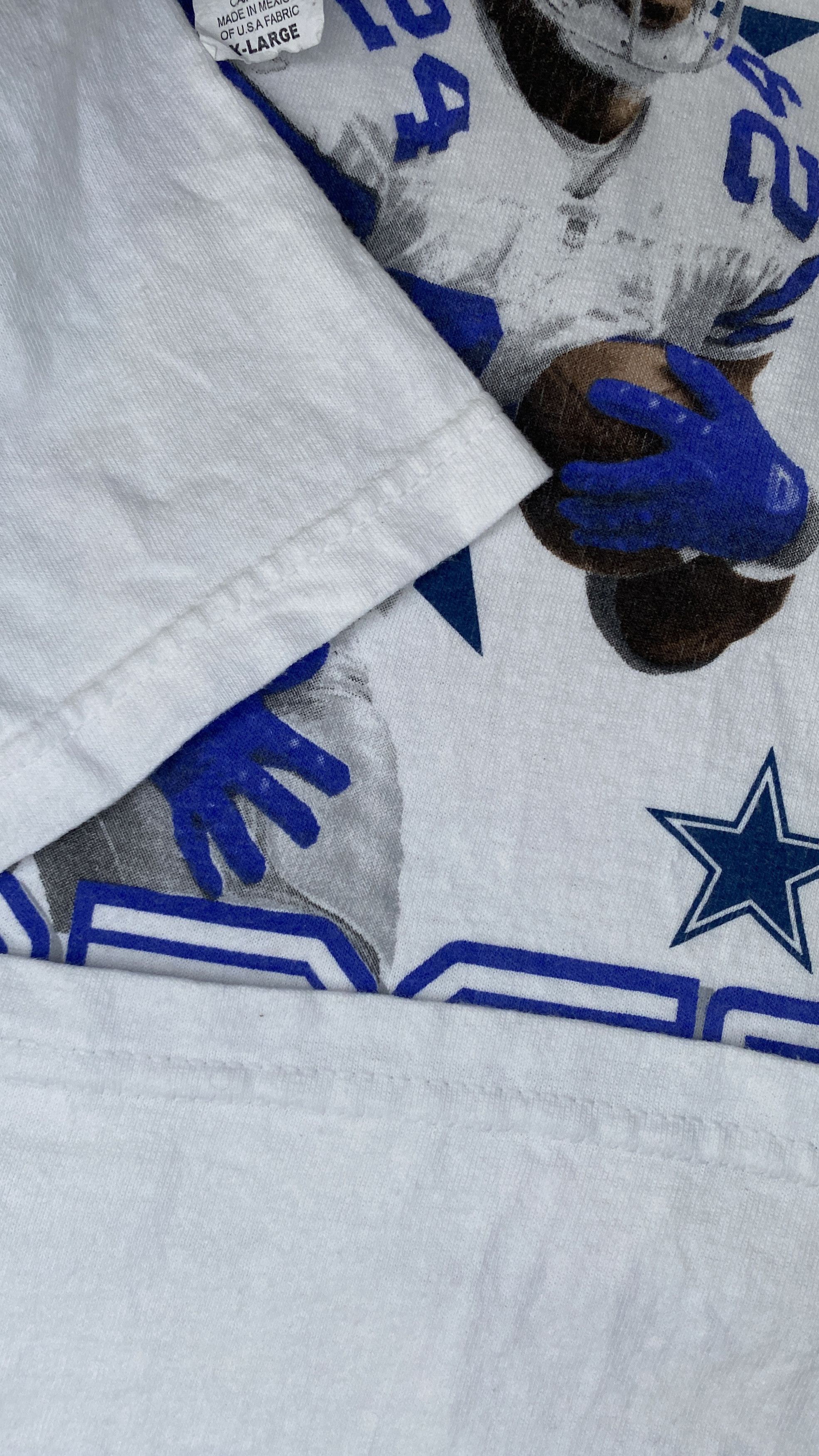 NFL Vintage Marion Barber Cowboys The Barbarian T-Shirt Size US XL / EU 56 / 4 - 5 Thumbnail