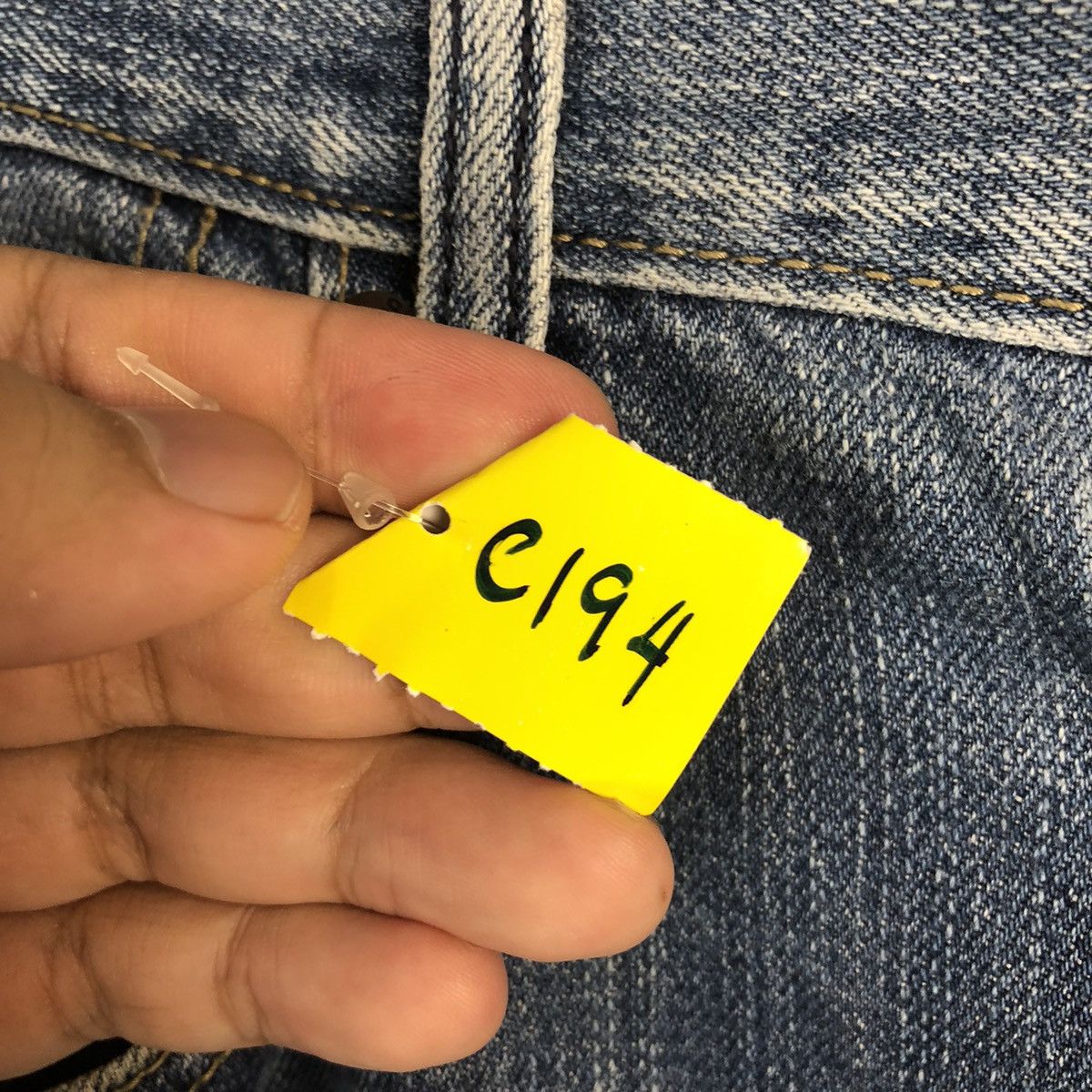 Levi's DL Levis Blue Denim Pants #C194 Size US 33 - 9 Thumbnail