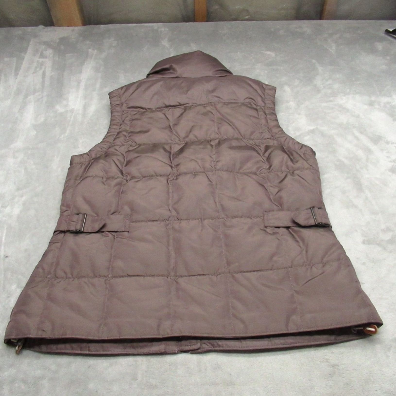 Eddie Bauer VINTAGE Eddie Bauer Down Vest Women L Brown Yukon Quilted Full Zip Puff VTG Size L / US 10 / IT 46 - 7 Thumbnail