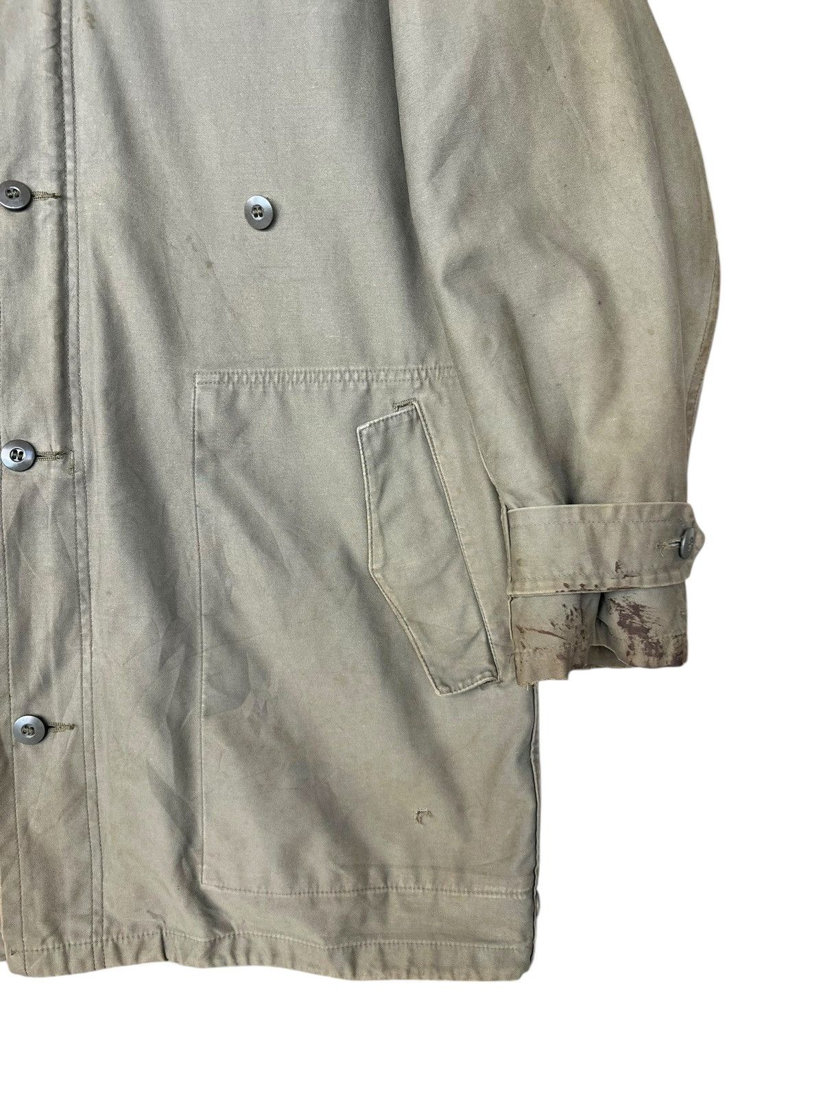 Vintage Vintage 80s German Army Parka Green Zipper Hoodie Jacket Size US L / EU 52-54 / 3 - 8 Thumbnail