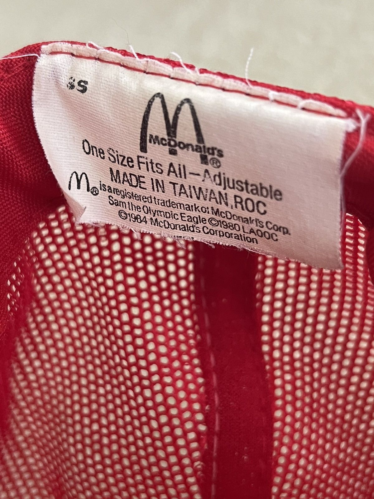 Vintage Olympic 1984 McDonald’s trucker Size ONE SIZE - 3 Thumbnail
