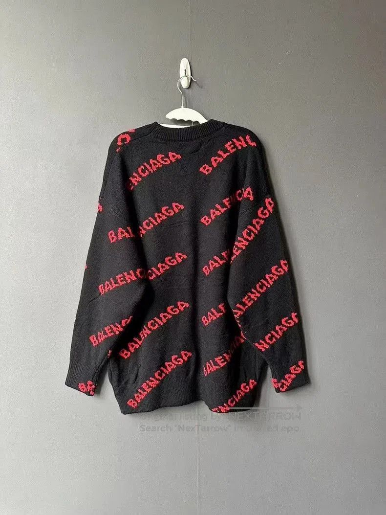 Balenciaga Balenciaga Logo Barrage Sweater. Size US S / EU 44-46 / 1 - 2 Thumbnail