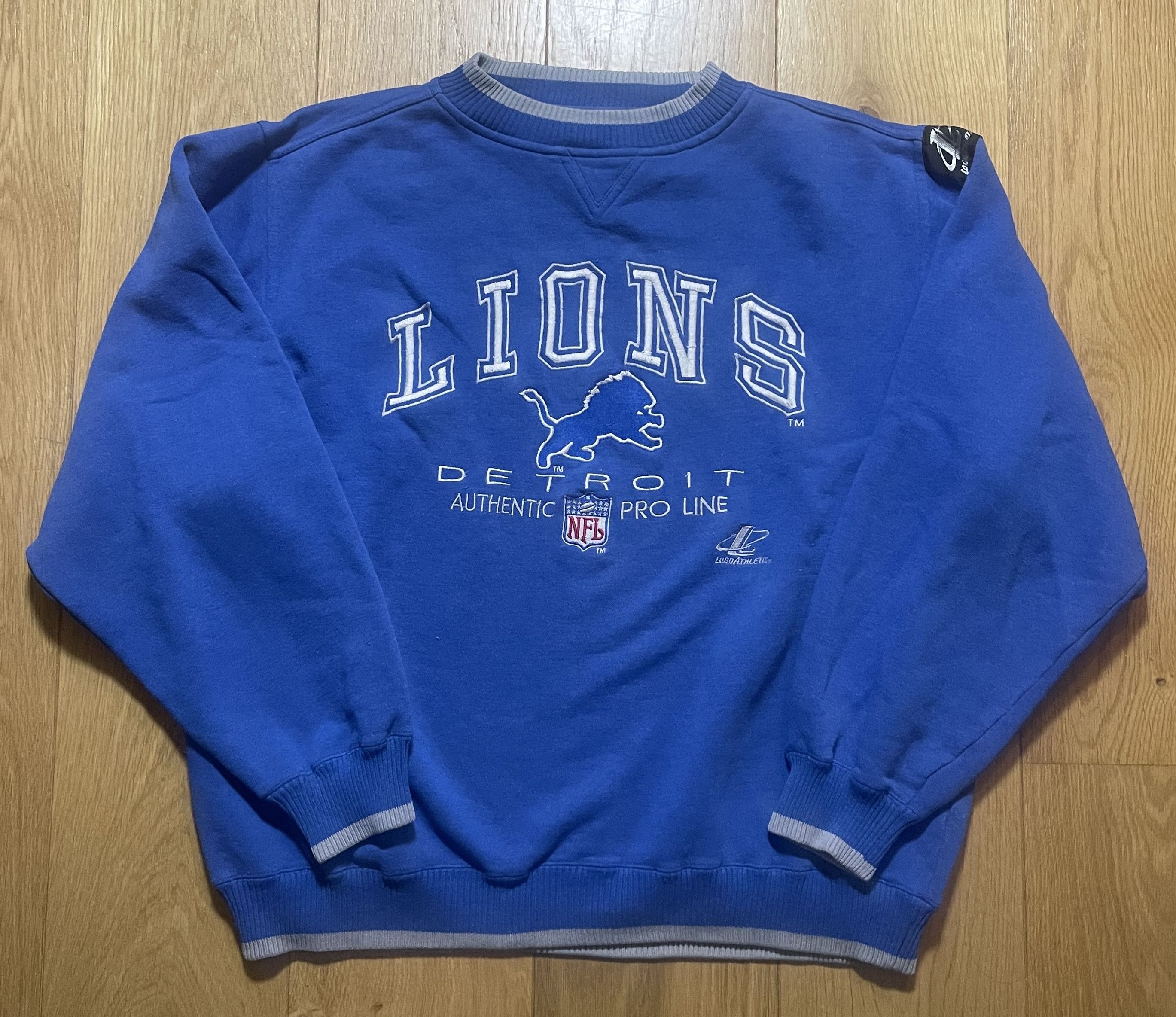 Logo Athletic Vintage Detroit Lions NFL Sweatshirt Size US XL / EU 56 / 4 - 1 Thumbnail