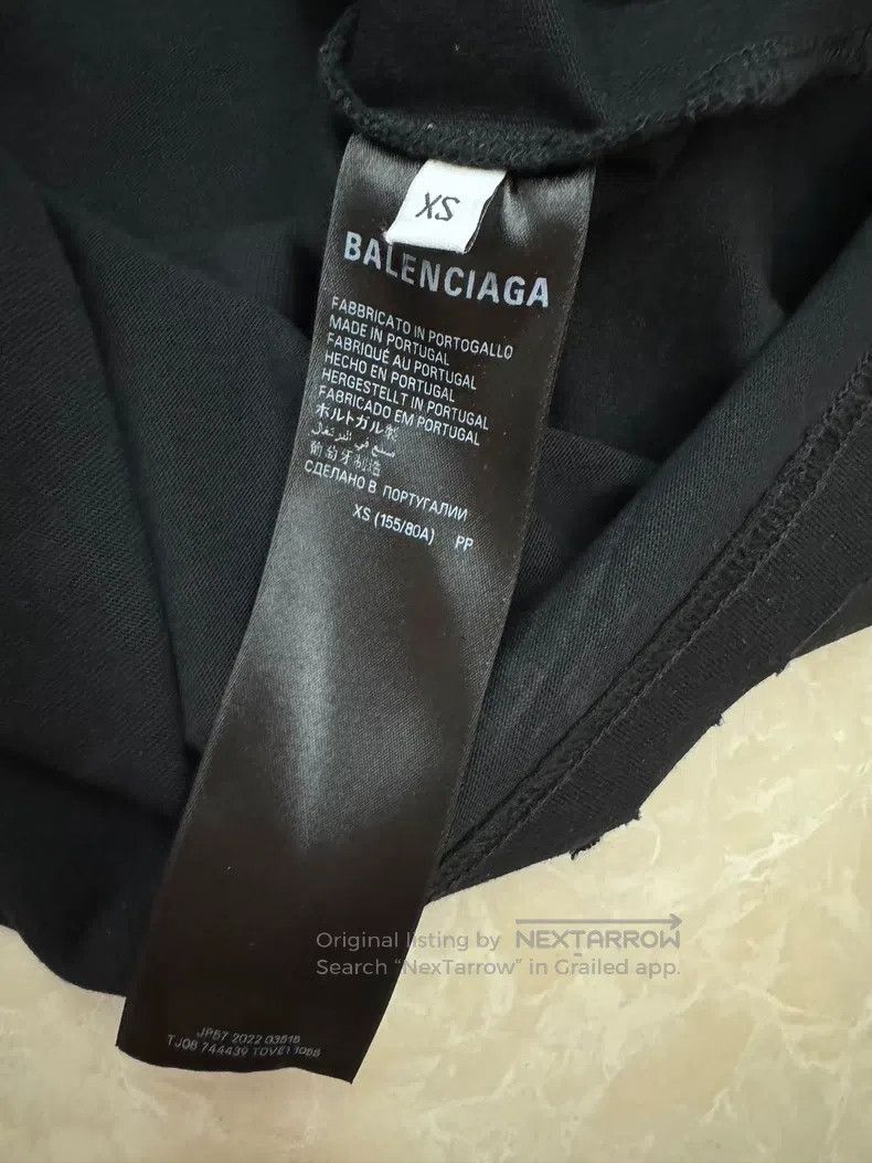 Balenciaga Balenciaga Dyed Sanskrit Short-Sleeve Size US XS / EU 42 / 0 - 5 Thumbnail