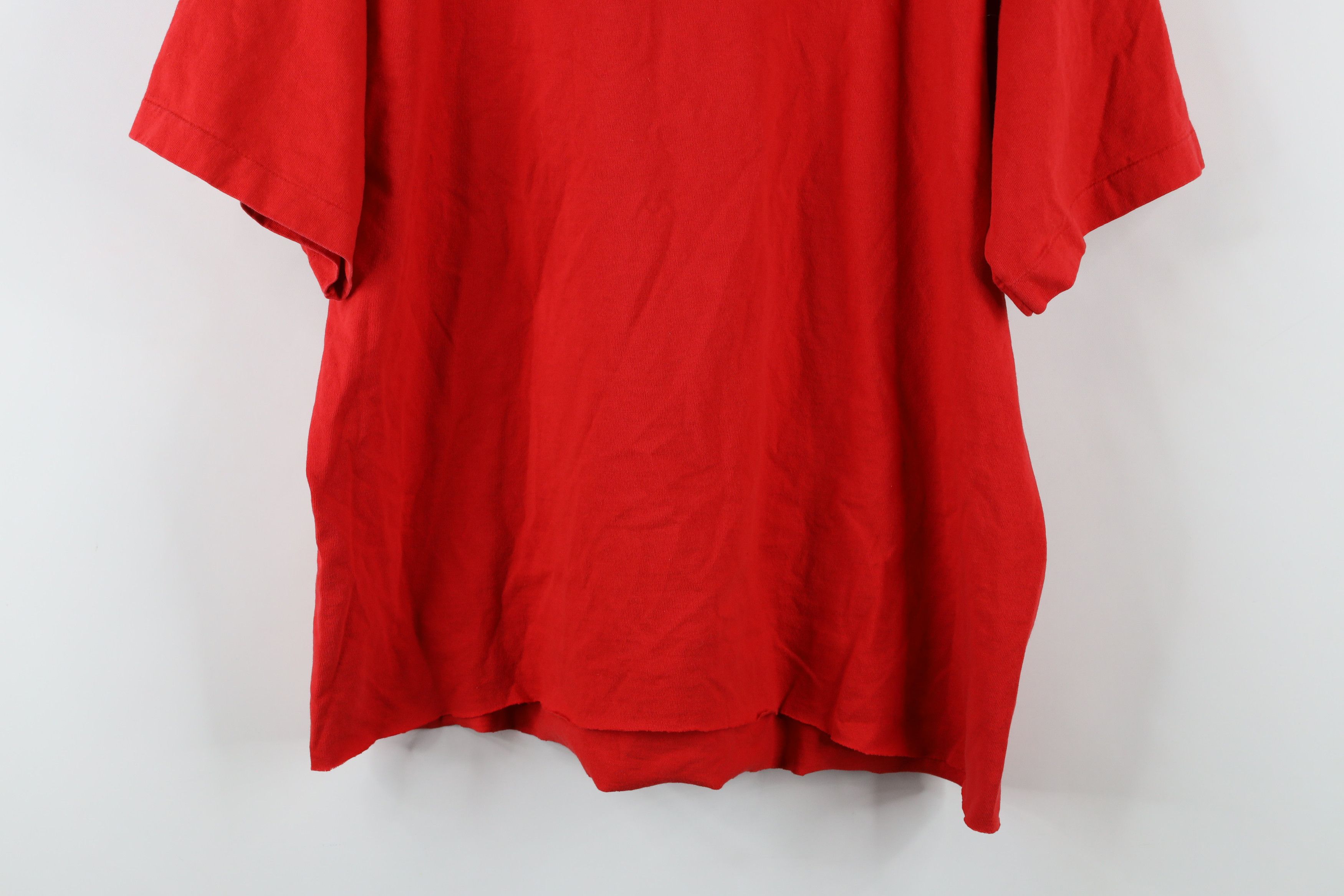 Disney × Vintage Vintage 90s Disney Mickey Minnie Mouse T-Shirt USA Red Size ONE SIZE - 14 Thumbnail