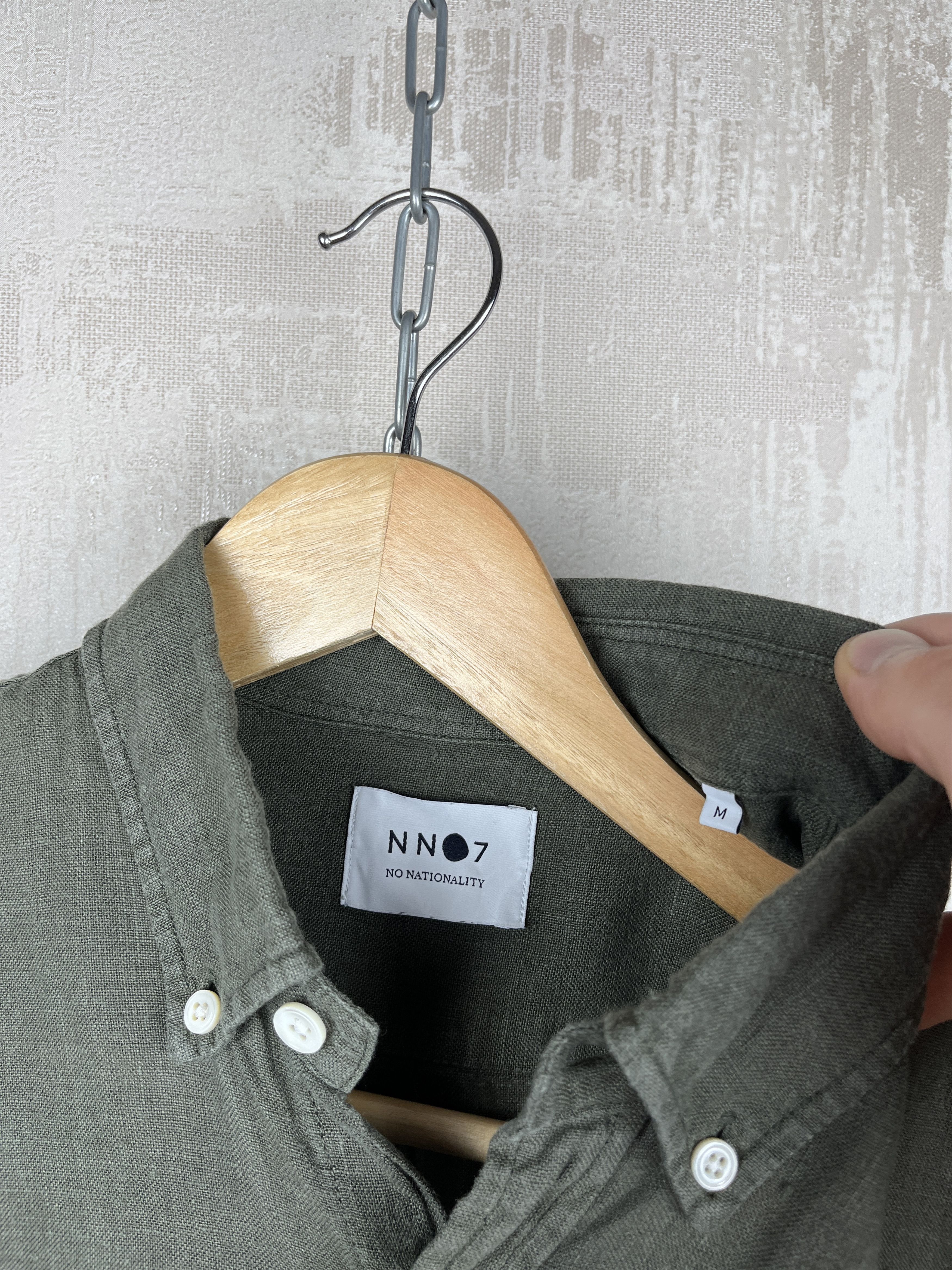 NN07 No Nationality NN07 Linen Short Sleeve Shirt Size US M / EU 48-50 / 2 - 4 Thumbnail
