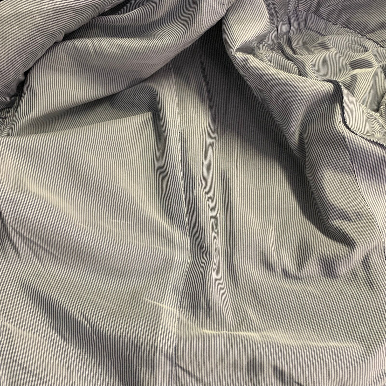 Band Of Outsiders BAND OF OUTSIDERS Size 40 Stripe Wool Notch Lapel Sport Coat Size 40R - 7 Thumbnail