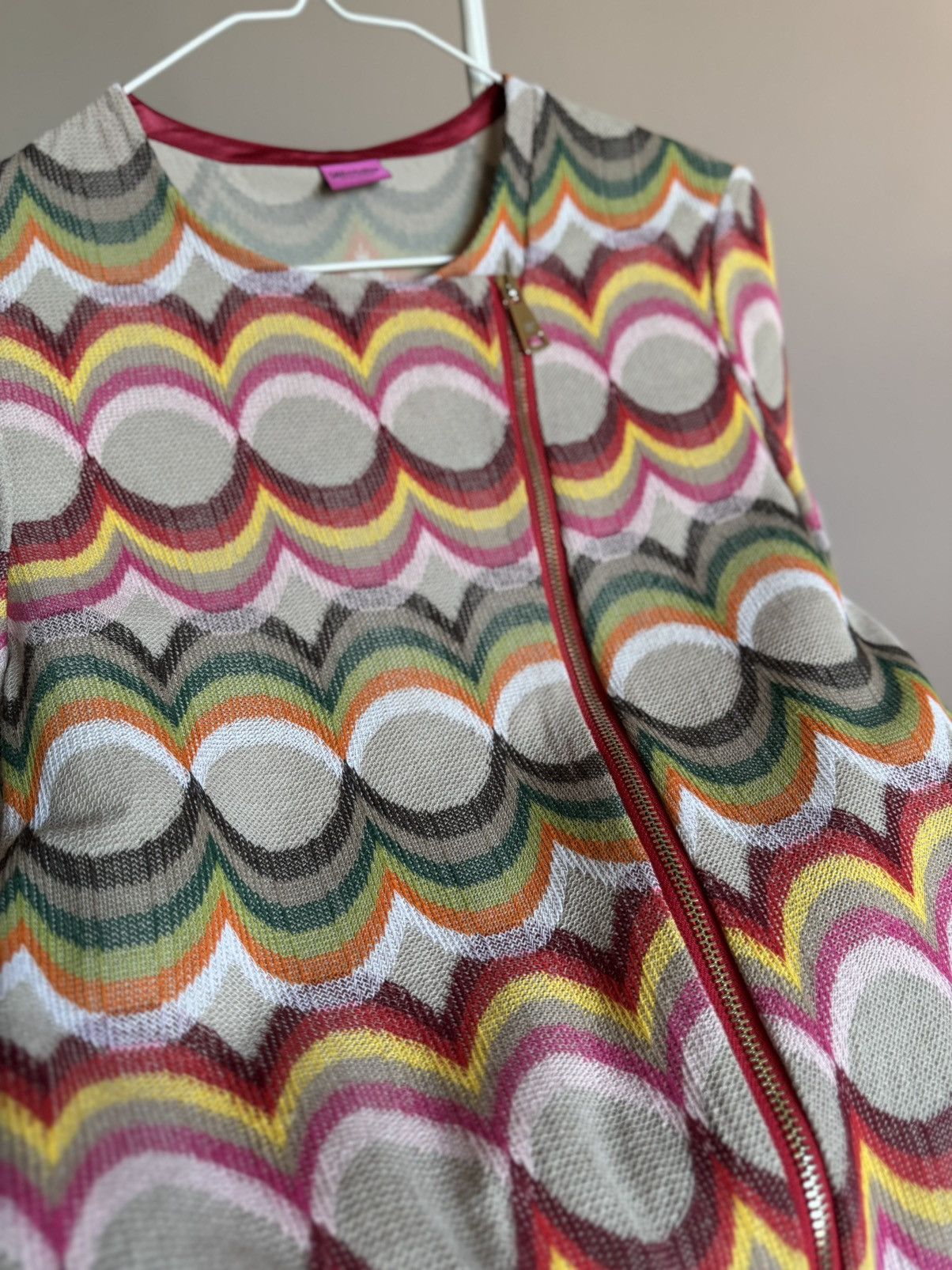 Other Save The Queen Multicolor Zip Coat Jacket Size S / US 4 / IT 40 - 9 Thumbnail