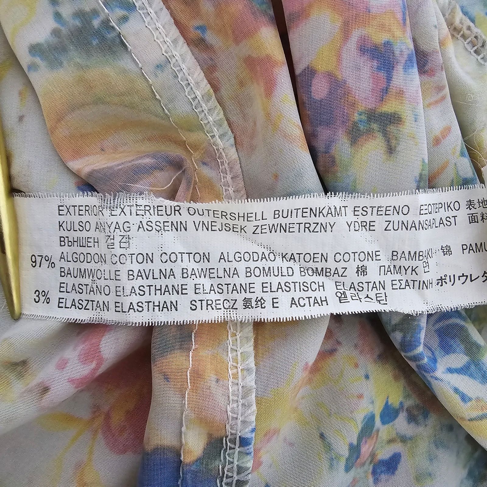 ZAPA Zapa Woman Floral Bomber Jacket Full zip S Lightweight Size S / US 4 / IT 40 - 12 Thumbnail