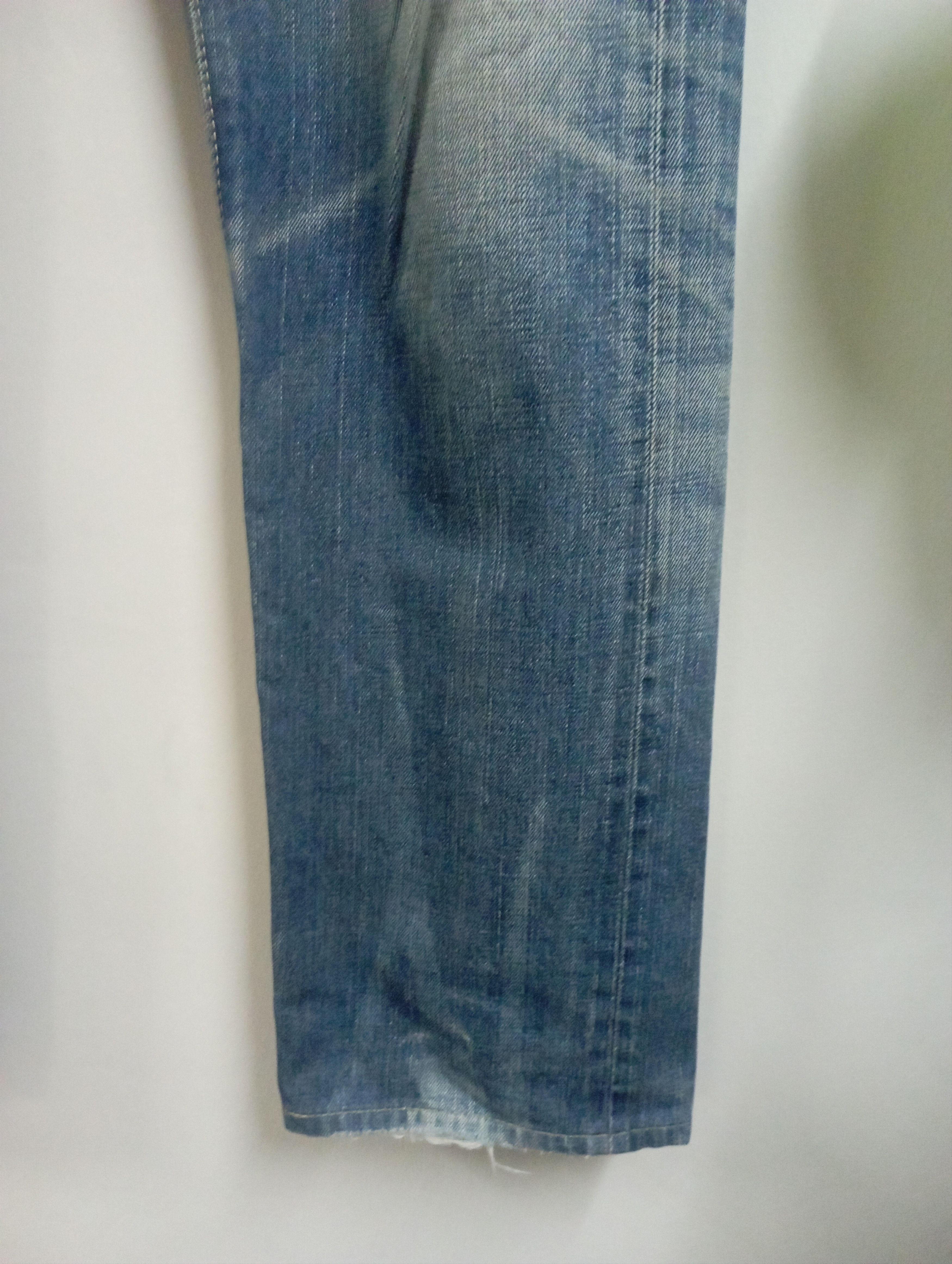 Sugar Cane Vintage Selvedge Buckle Distressed Edwin 505ZX Size US 31 - 5 Thumbnail