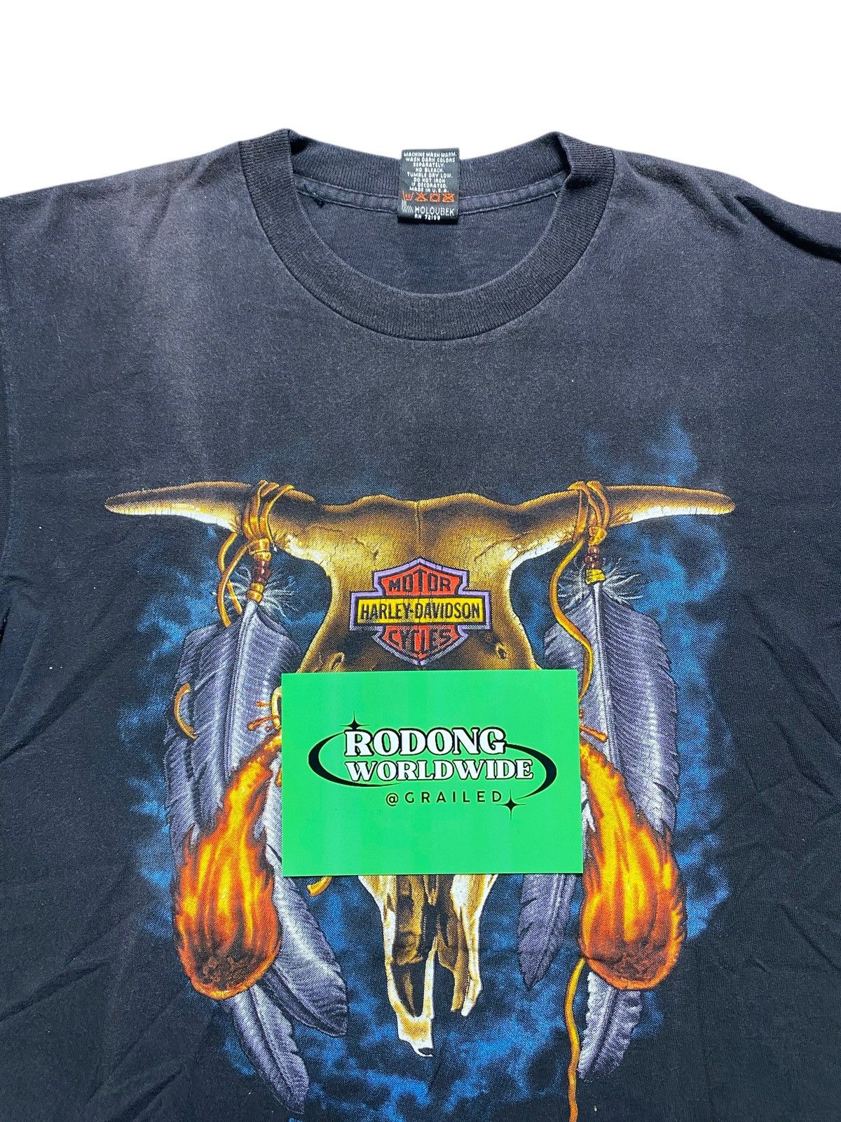 Harley Davidson VINTAGE HARLEY DAVIDSON G-DRAGON DREAMCATCHER 1991 Size US M / EU 48-50 / 2 - 2 Thumbnail