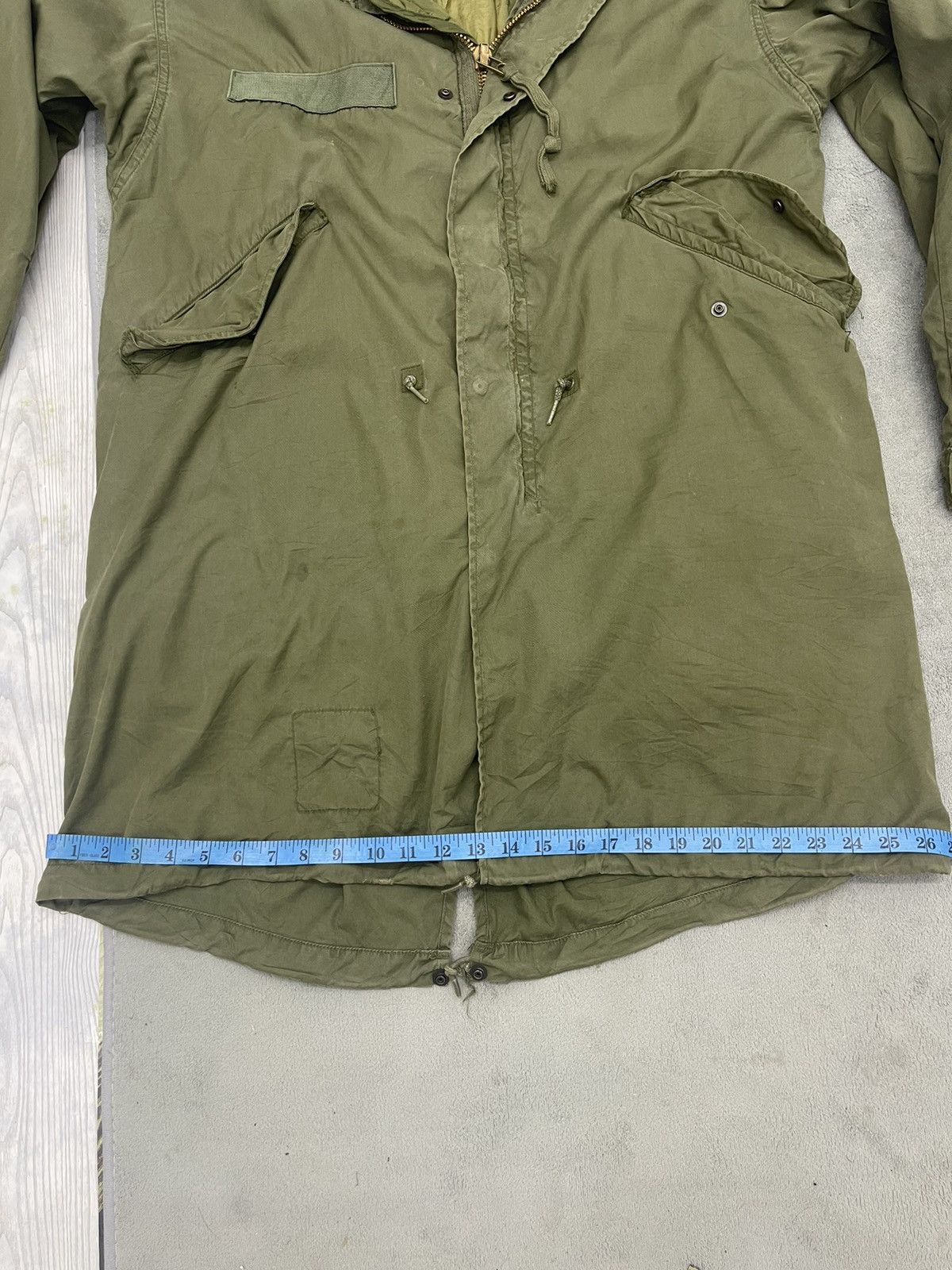 Vintage GILBRATA INDUSTRIES GARMENT MILITARY PARKA Size US S / EU 44-46 / 1 - 13 Thumbnail