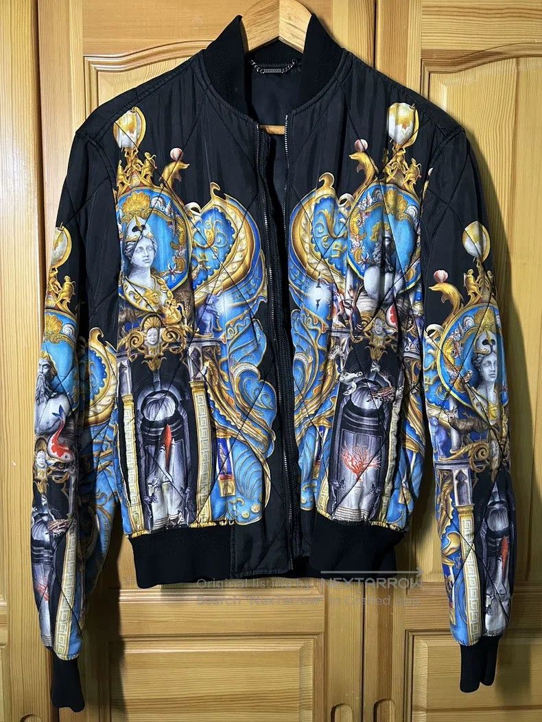 Versace Versace Baroque Poseidon Palace cotton suit Size US S / EU 44-46 / 1 - 1 Thumbnail