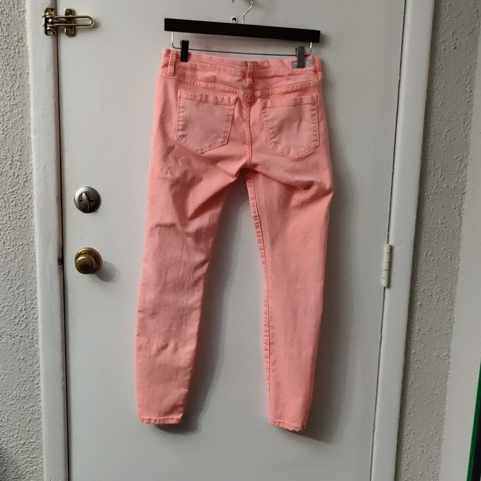 BLANKNYC Blank NYC Peach Low Rise Flat Front Jeans 29 Size 29" - 2 Thumbnail