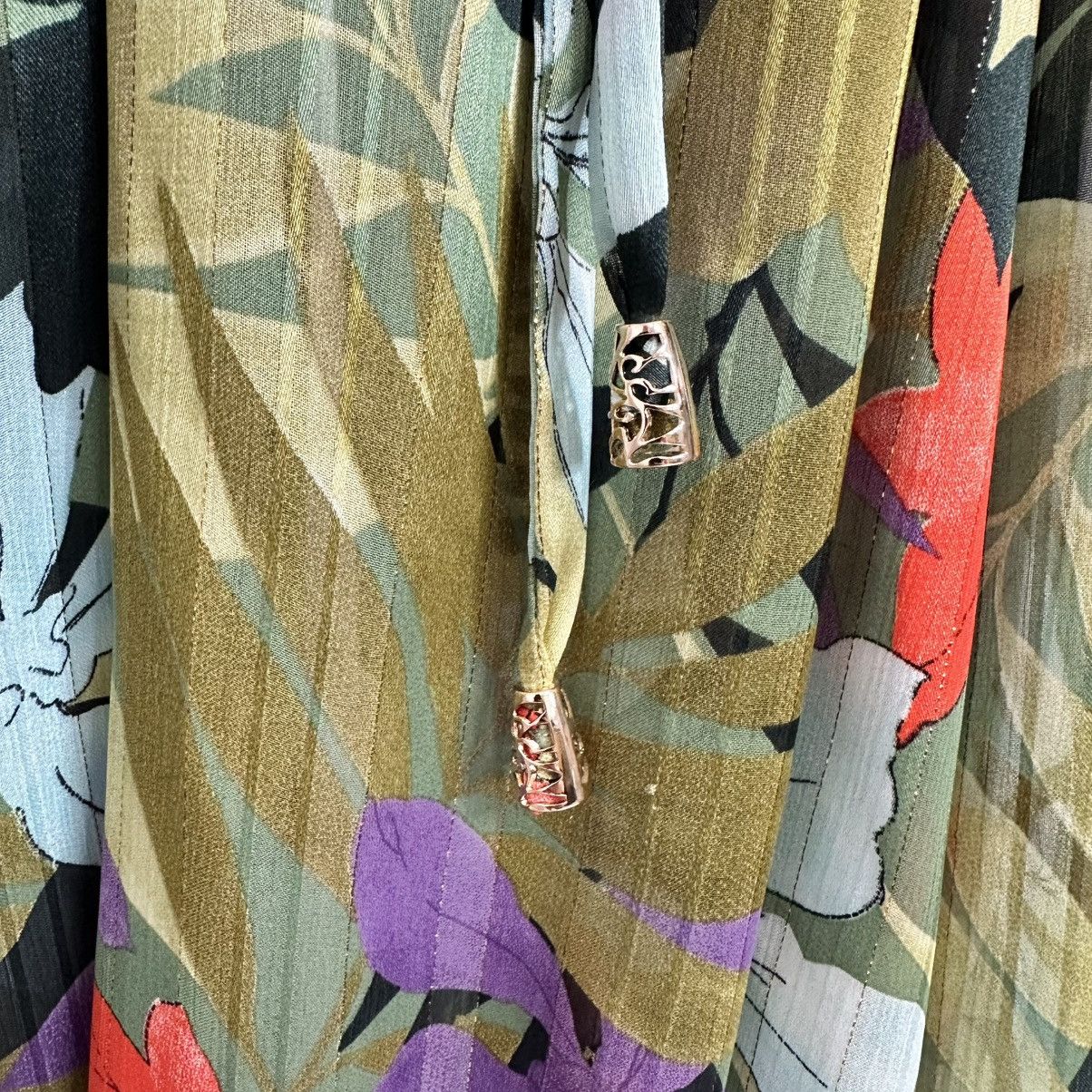 Bronx and Banco NWOT BRONX AND BANCO Tropics Maxi Dress Silk cutout dress XS Size XS / US 0-2 / IT 36-38 - 5 Thumbnail