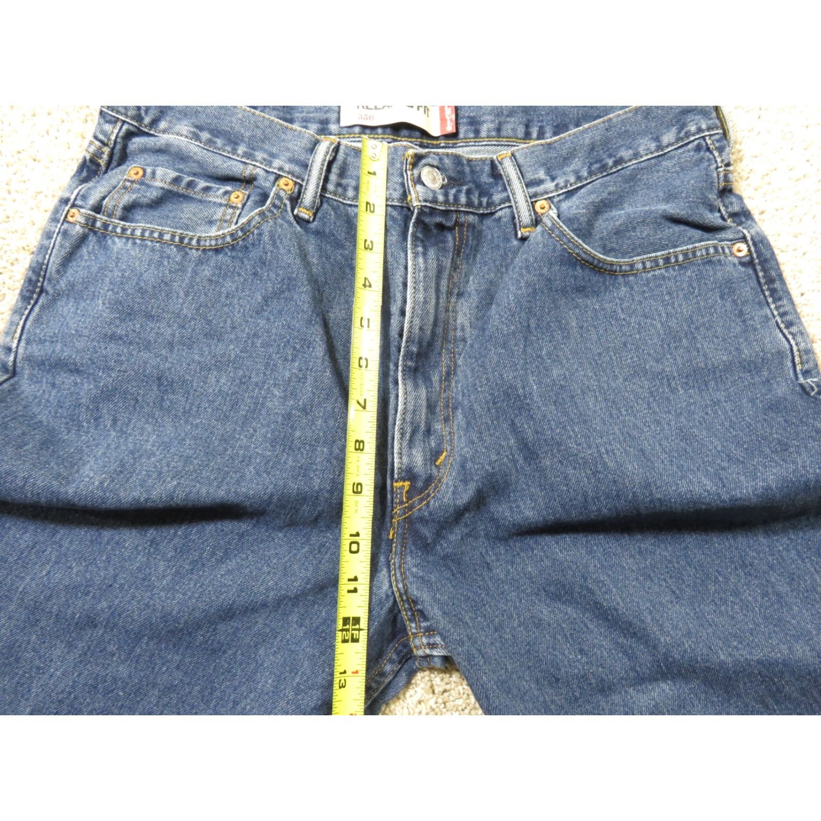 Levi's VTG Levi's 550 Jeans Denim Relaxed Fit 34X31 Blue Men’s / Regular Inseam 31 Size US 34 / EU 50 - 5 Thumbnail